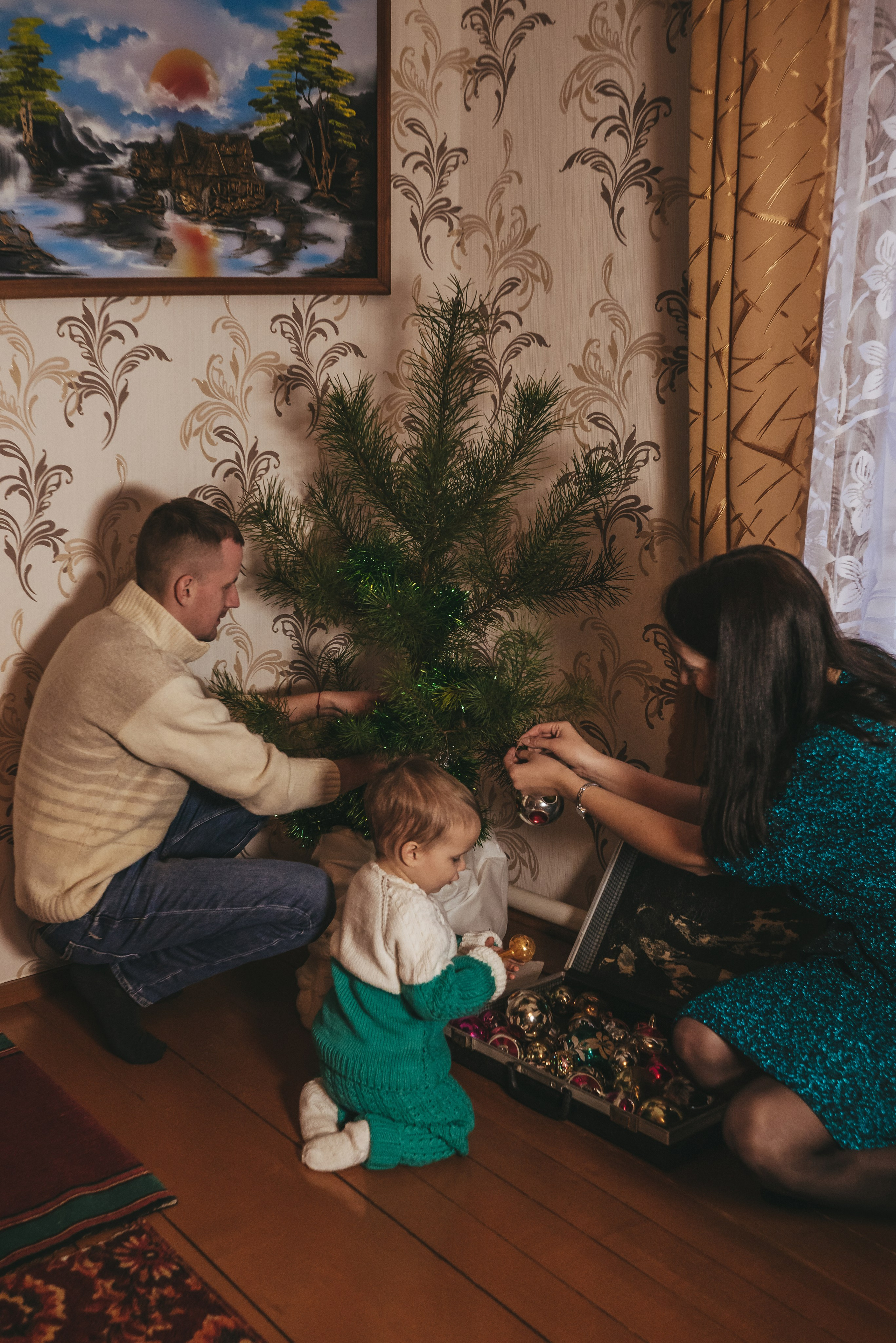 Новый год 2000х. Фотограф в Дзержинске Наташа Баева