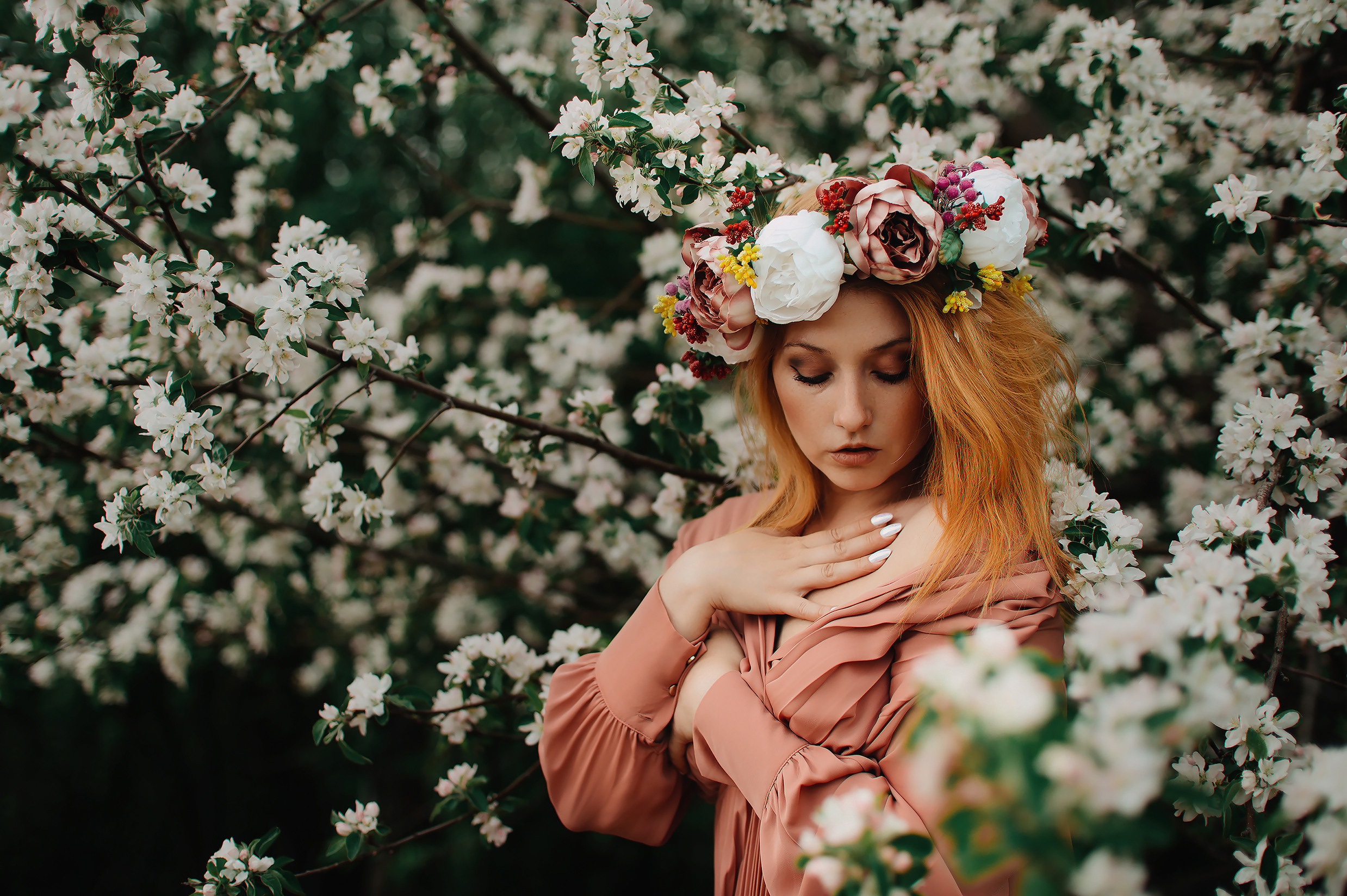 Фотосессия в цветении