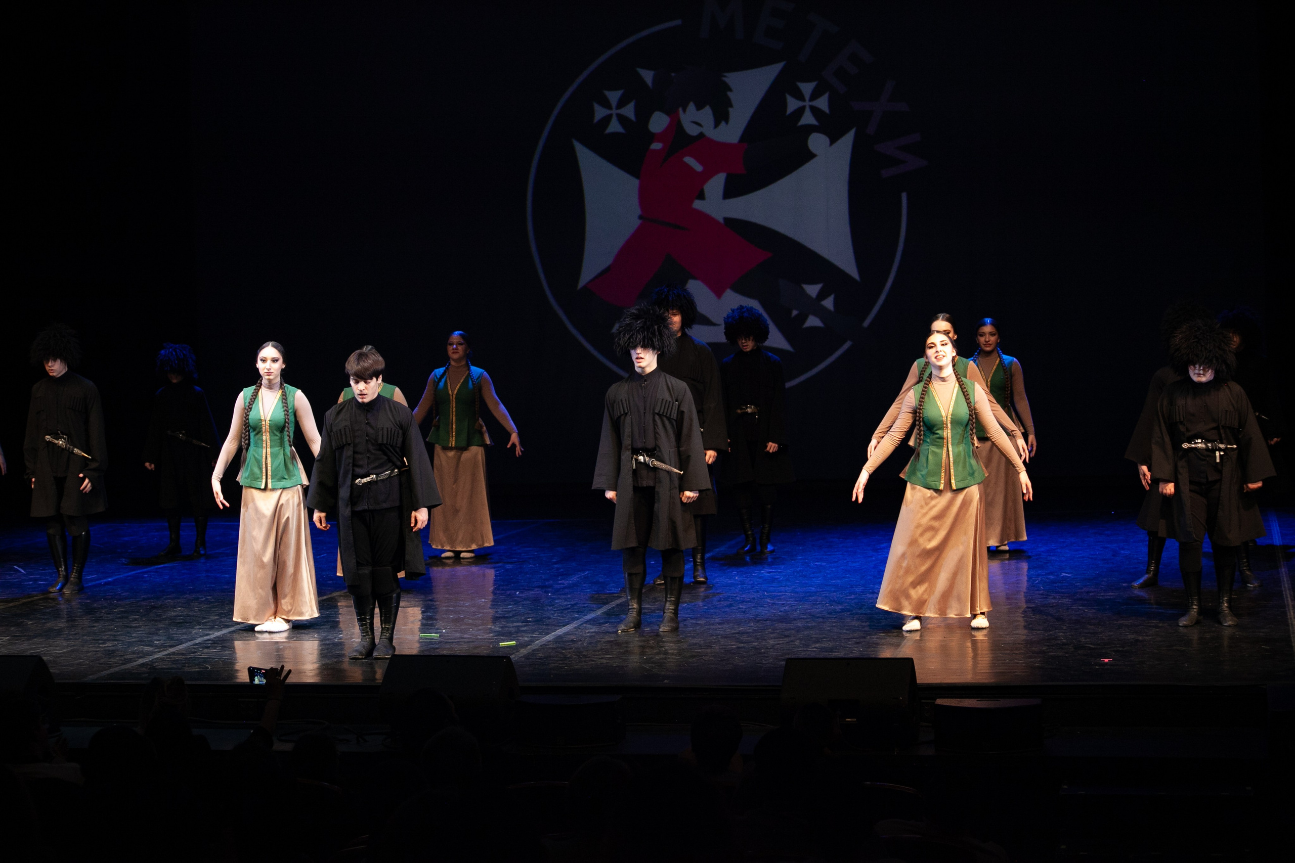 Концерт, грузинские танцы. Art photographer Nino