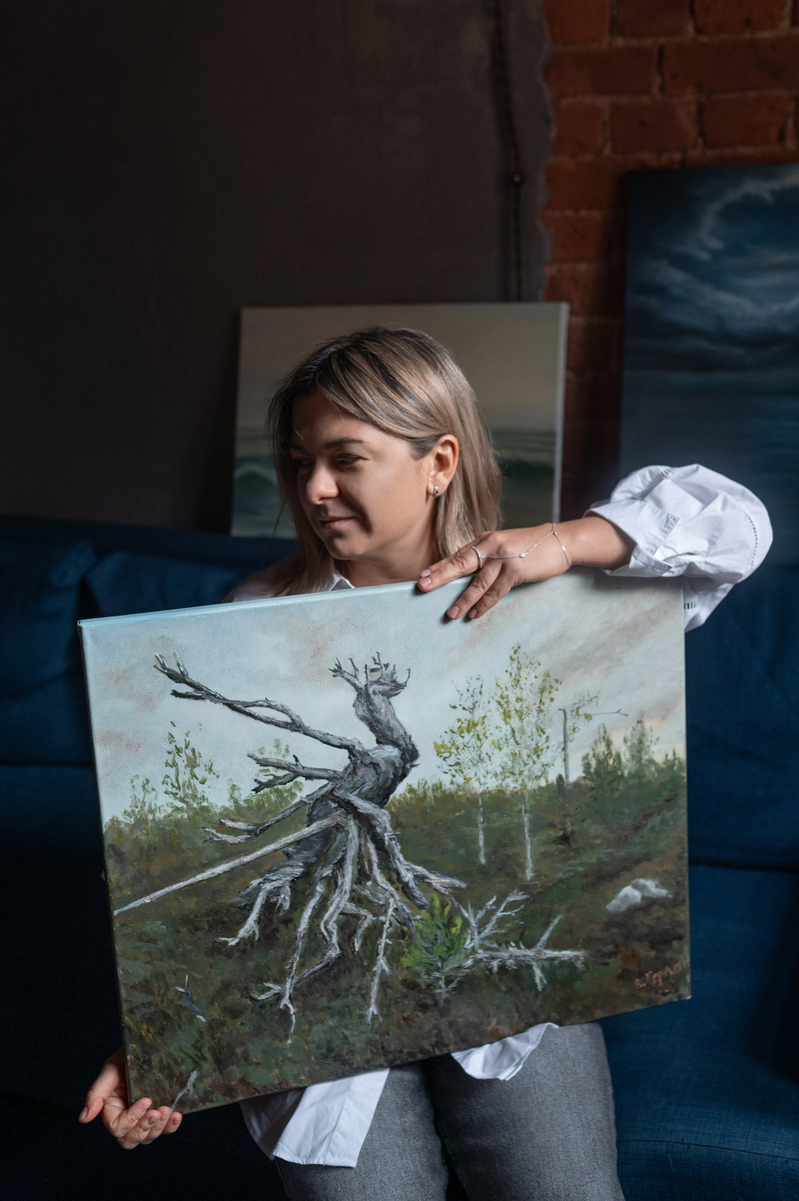 Фотосессия для художника. Фотограф Юлия Кондратьева