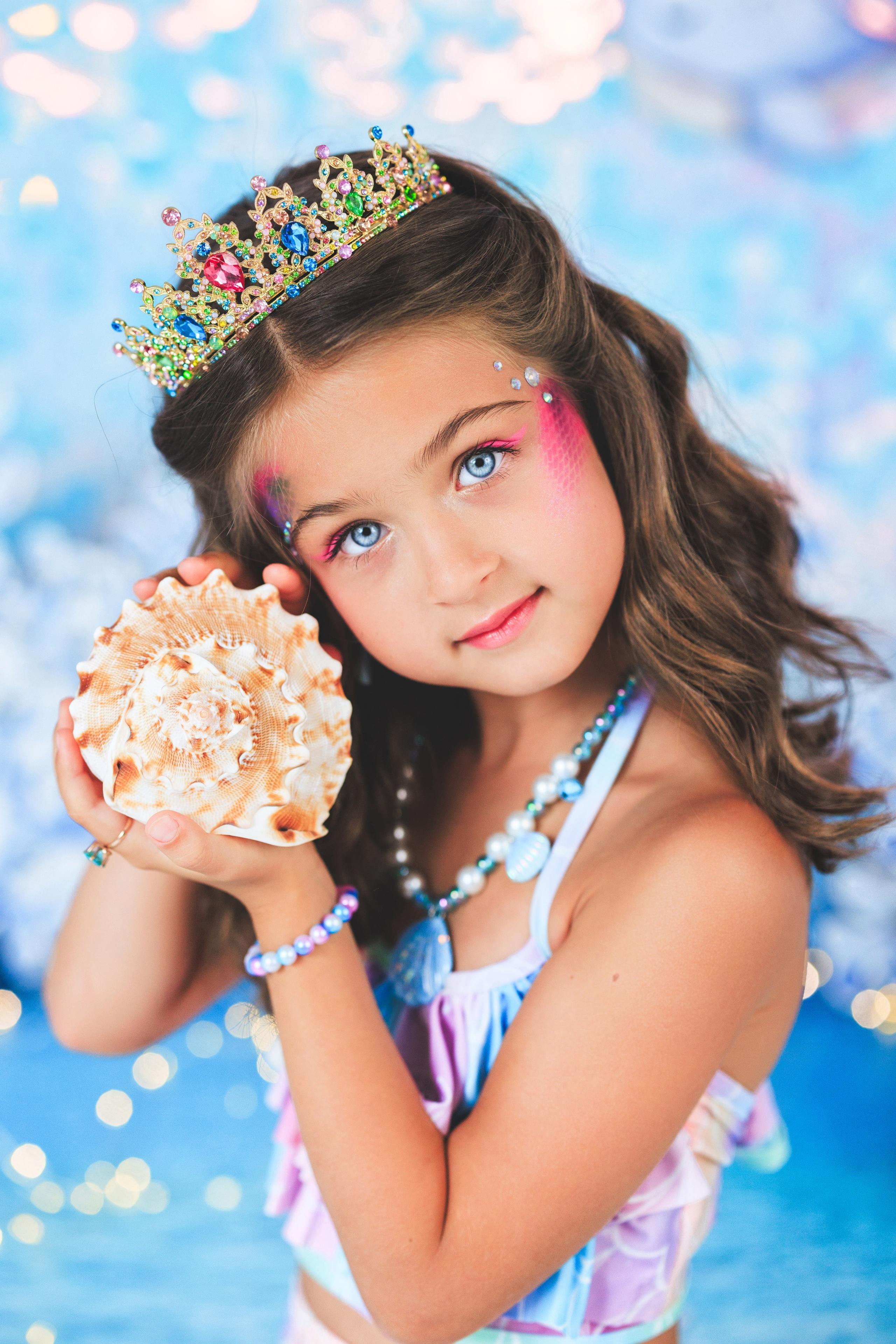 Детская фотосессия в образе «РУСАЛОЧКА», город Краснодар. Семейный и детский фотограф в Краснодаре Анна Трашкова