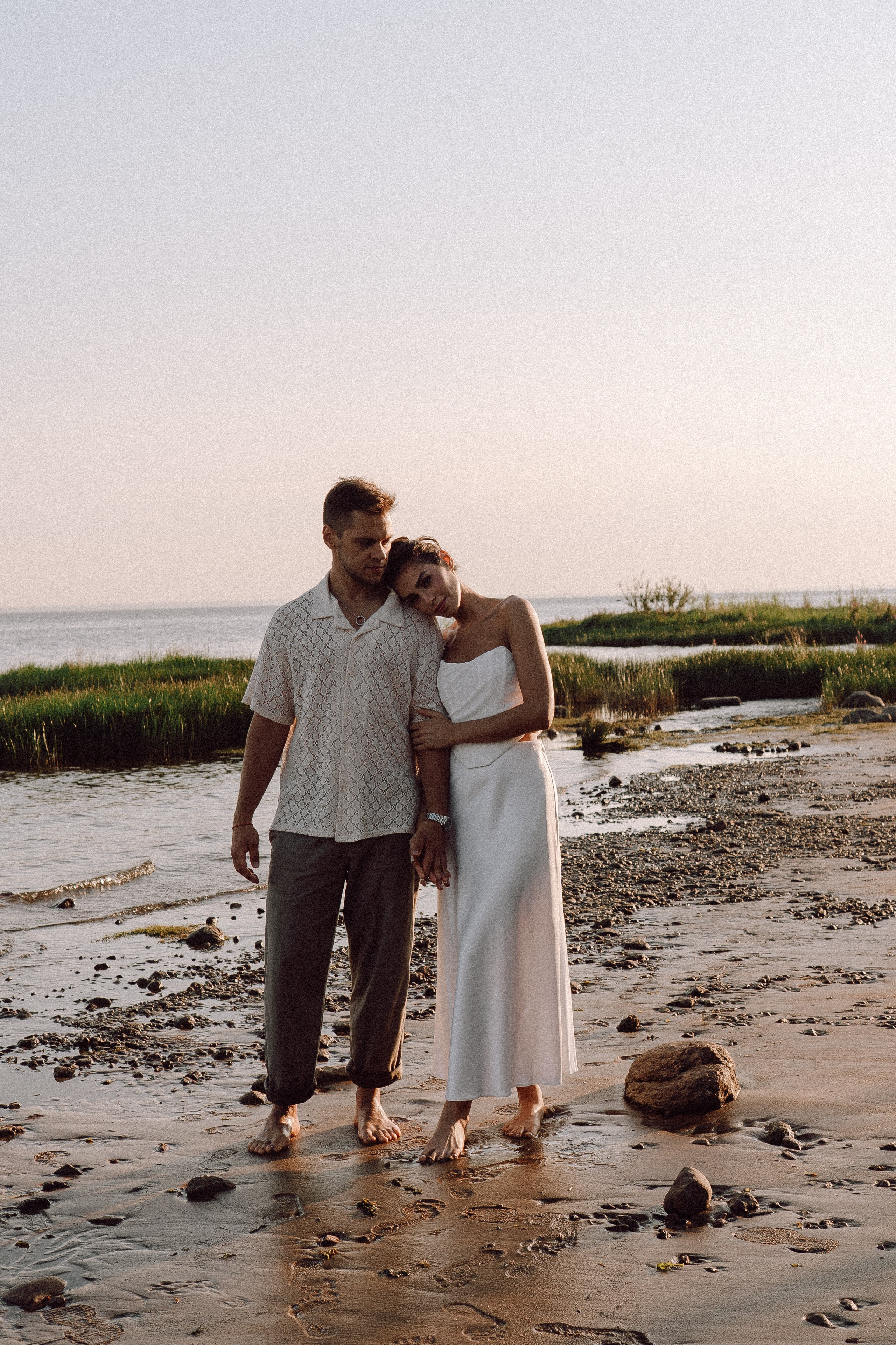 СВАДЕБНАЯ ФОТОСЕССИЯ ВЫЕЗДНОЙ ЦЕРЕМОНИИ (ФИНСКИЙ ЗАЛИВ). Профессиональный фотограф, Санкт-Петербург — Виктория Богомолова