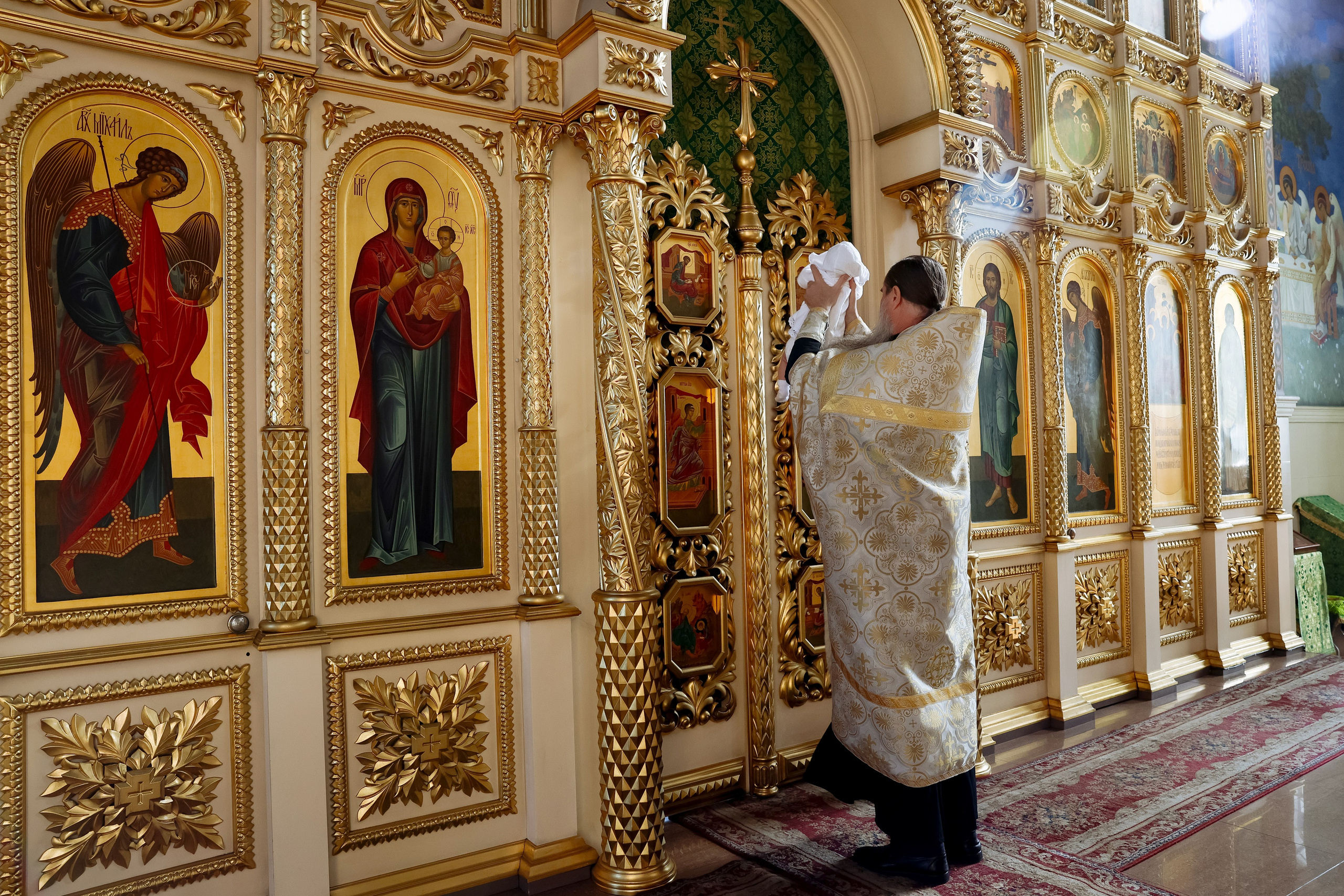 Крещение Есении. Свадебный фотограф Ольга Гречко
