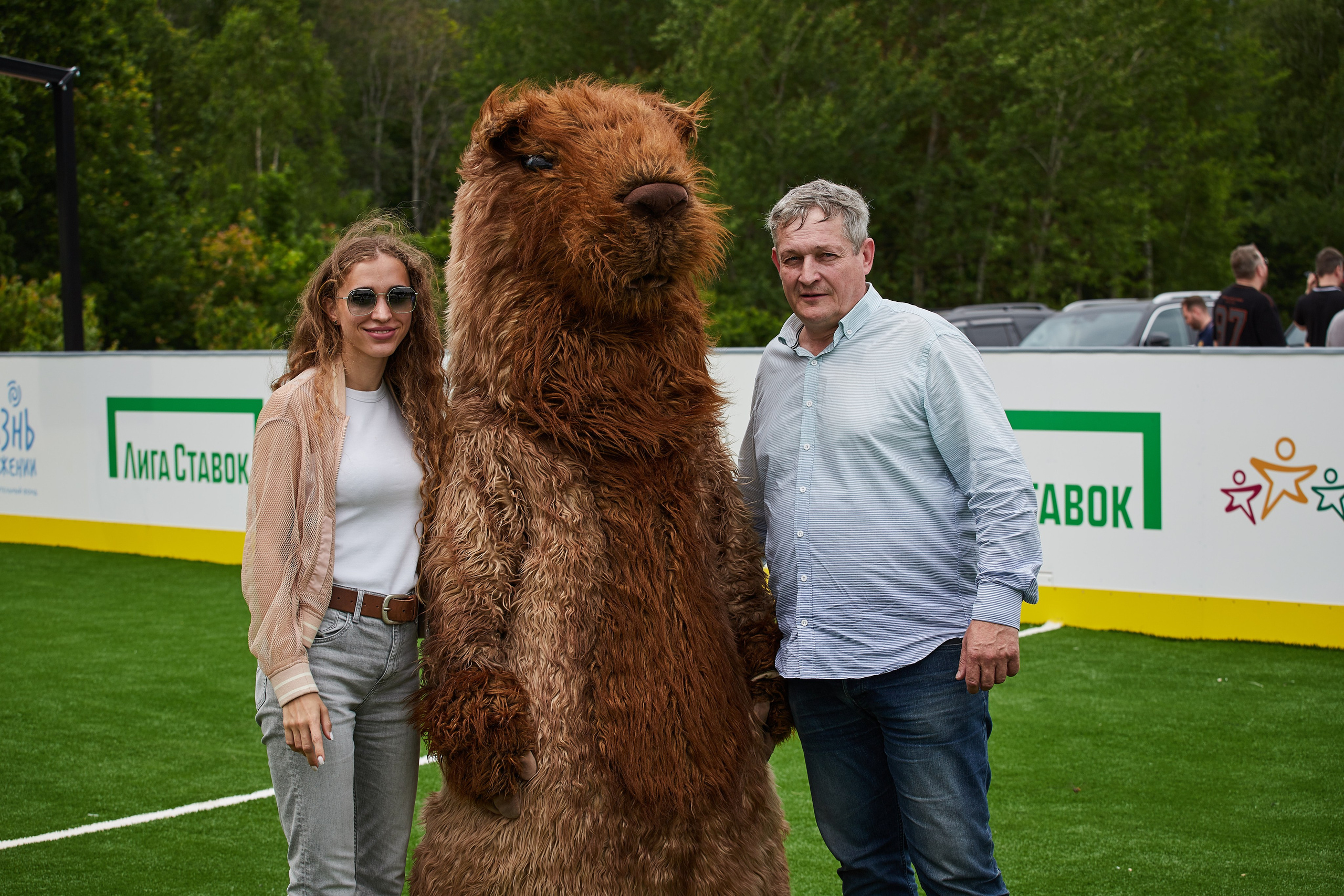 Открытие хоккейной площадки с Федором Конюховым. Репортажный Фотограф
