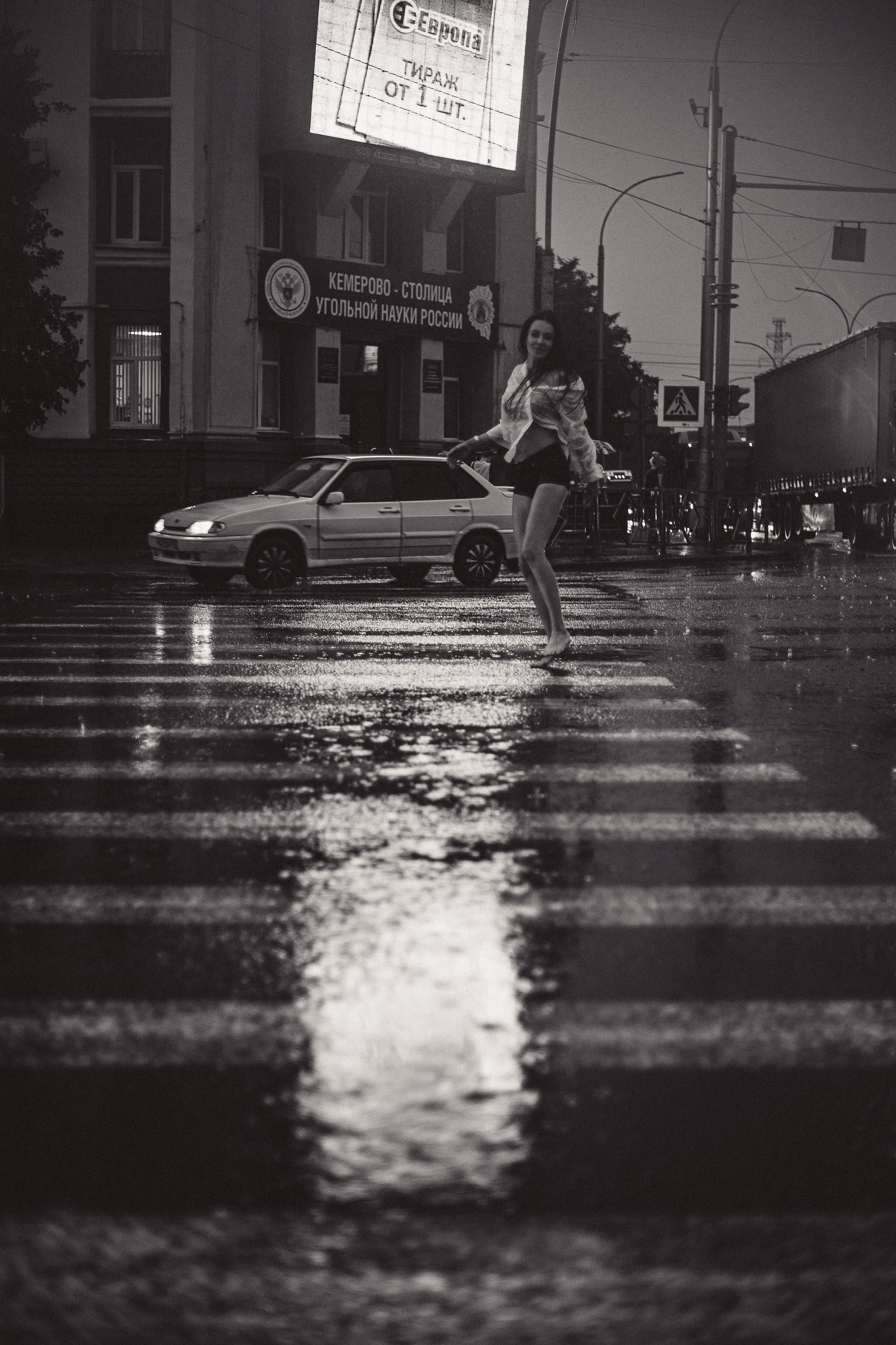 Фотопроект - «Это просто дождь…». Семейный и женский фотограф Кемерово Мария Степ