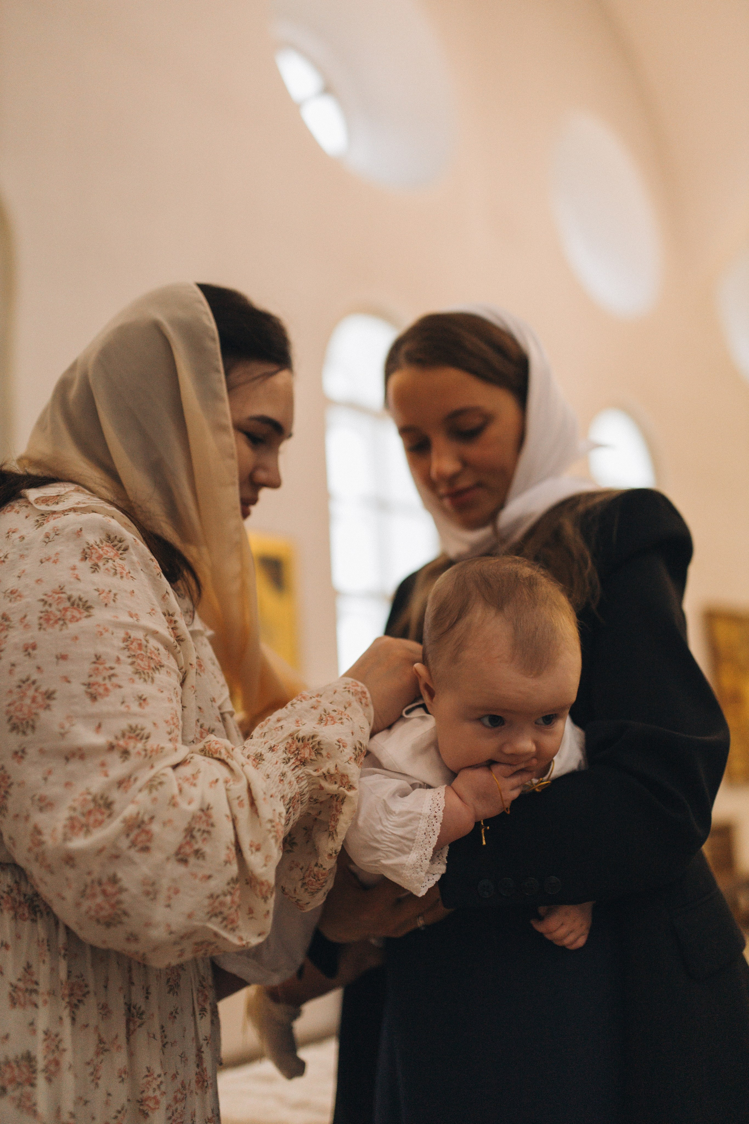 Крещение Настеньки. Семейный и свадебный фотограф в Москве и Зеленограде Марина Малярова
