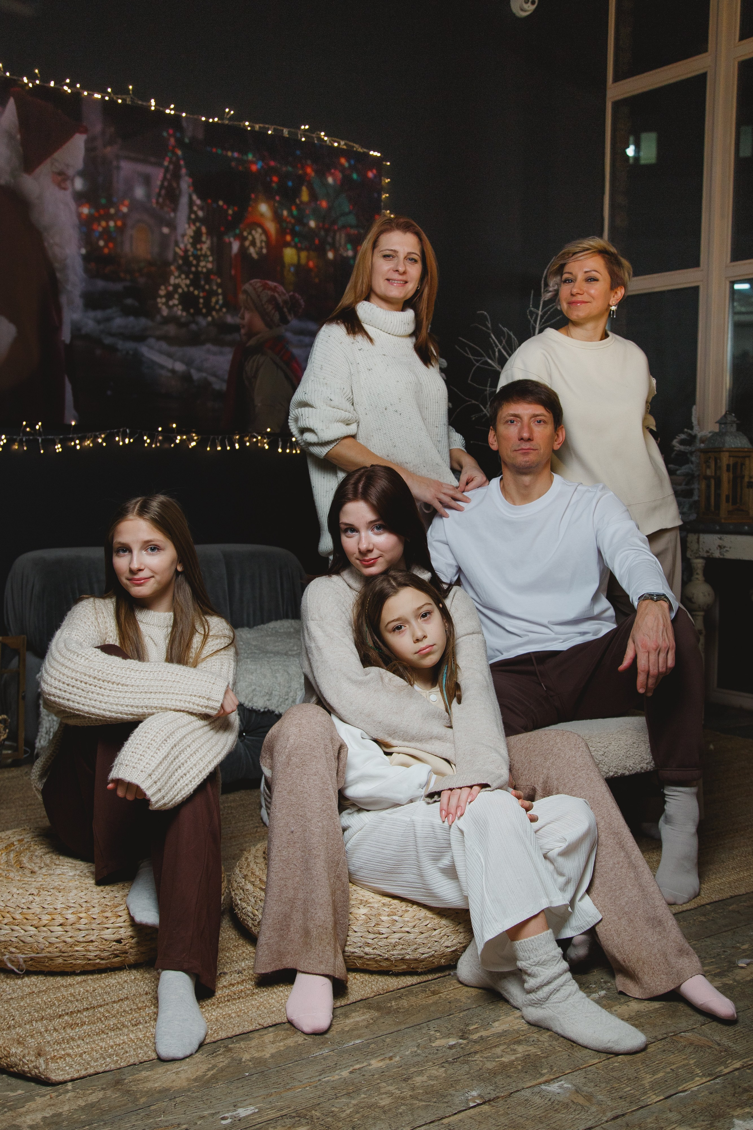 Семейный новогодний микс. Фотограф в Москве — Ольга Федотова