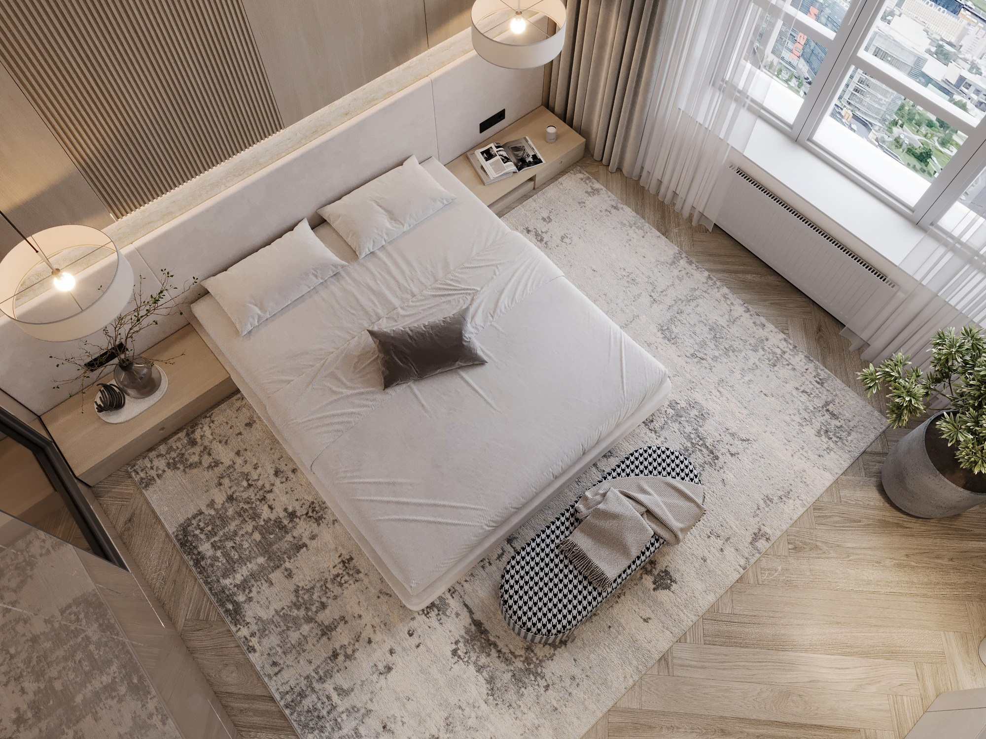 ЖК «Аль-Фараби 27», 120 м². Room Design Studio