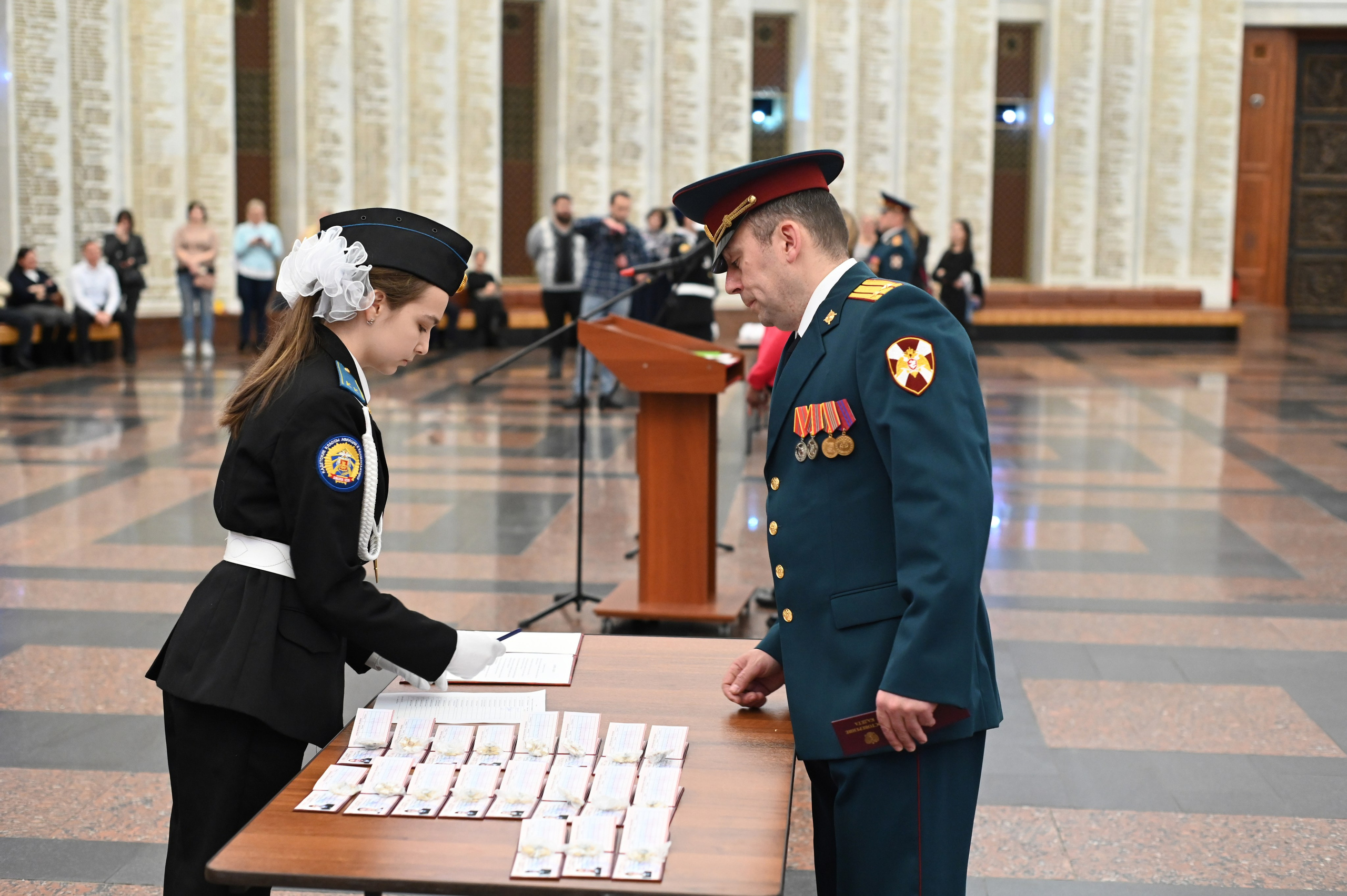Присяга Поклонная Гора. Детский и семейный фотограф г. Москва Оксана Катаджи