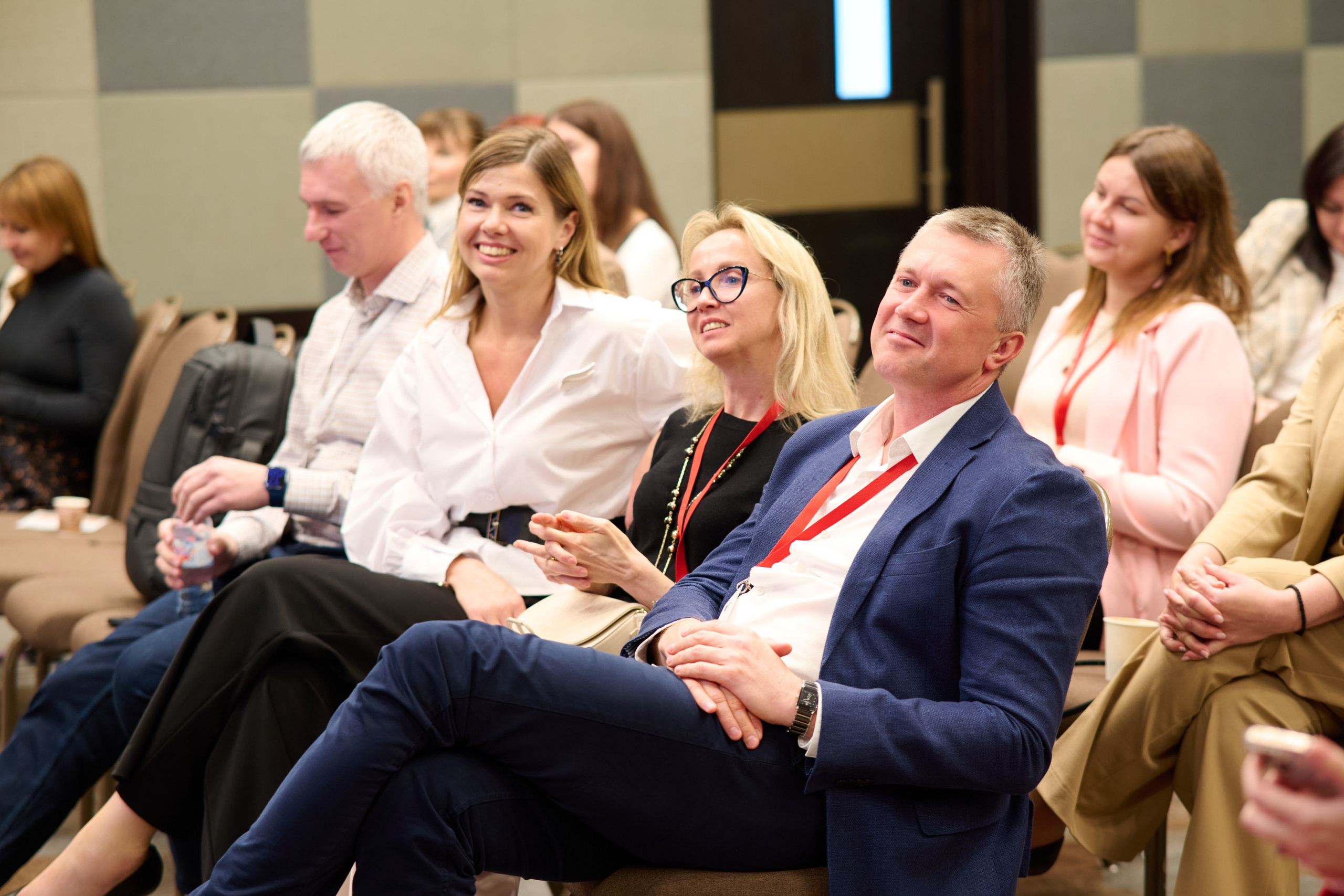 Репортажная съёмка конференции в Москве