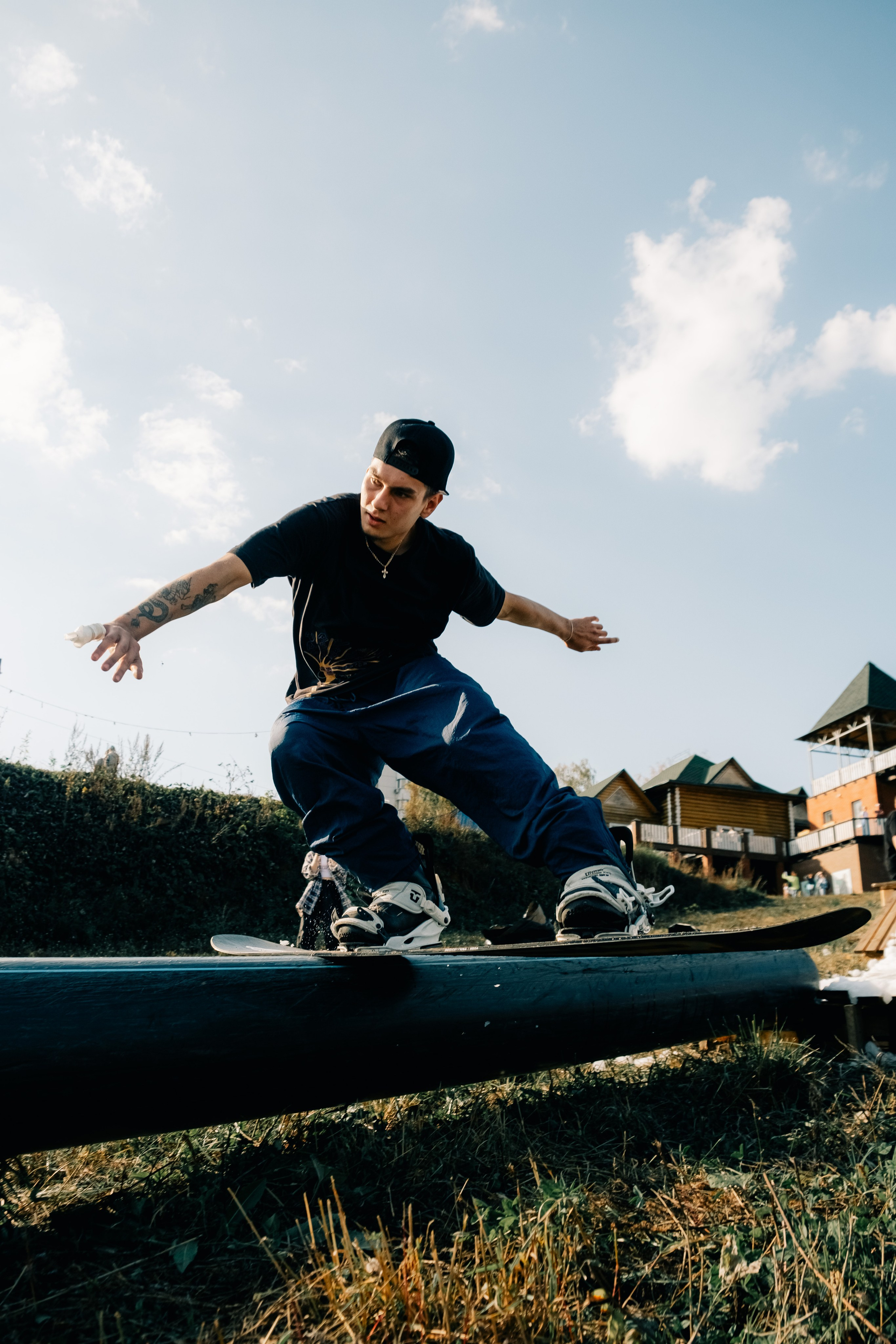 Autumn snowboarding. Фотограф Валерия Кононова
