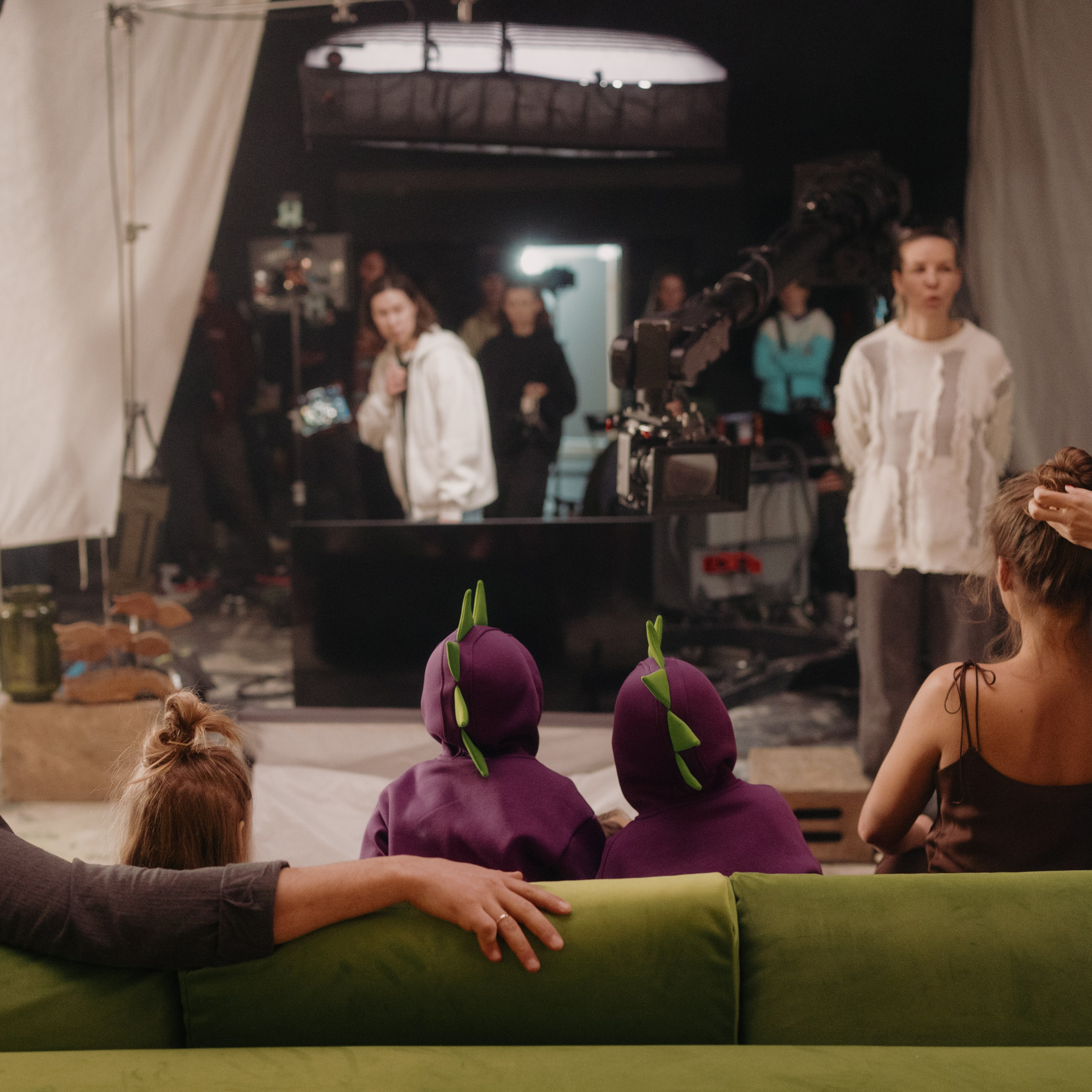 BACKSTAGE Мегафон «МЕГАСЕМЬЯ». Бэкстейдж и репортажный фотограф в Москве Артем Онацко