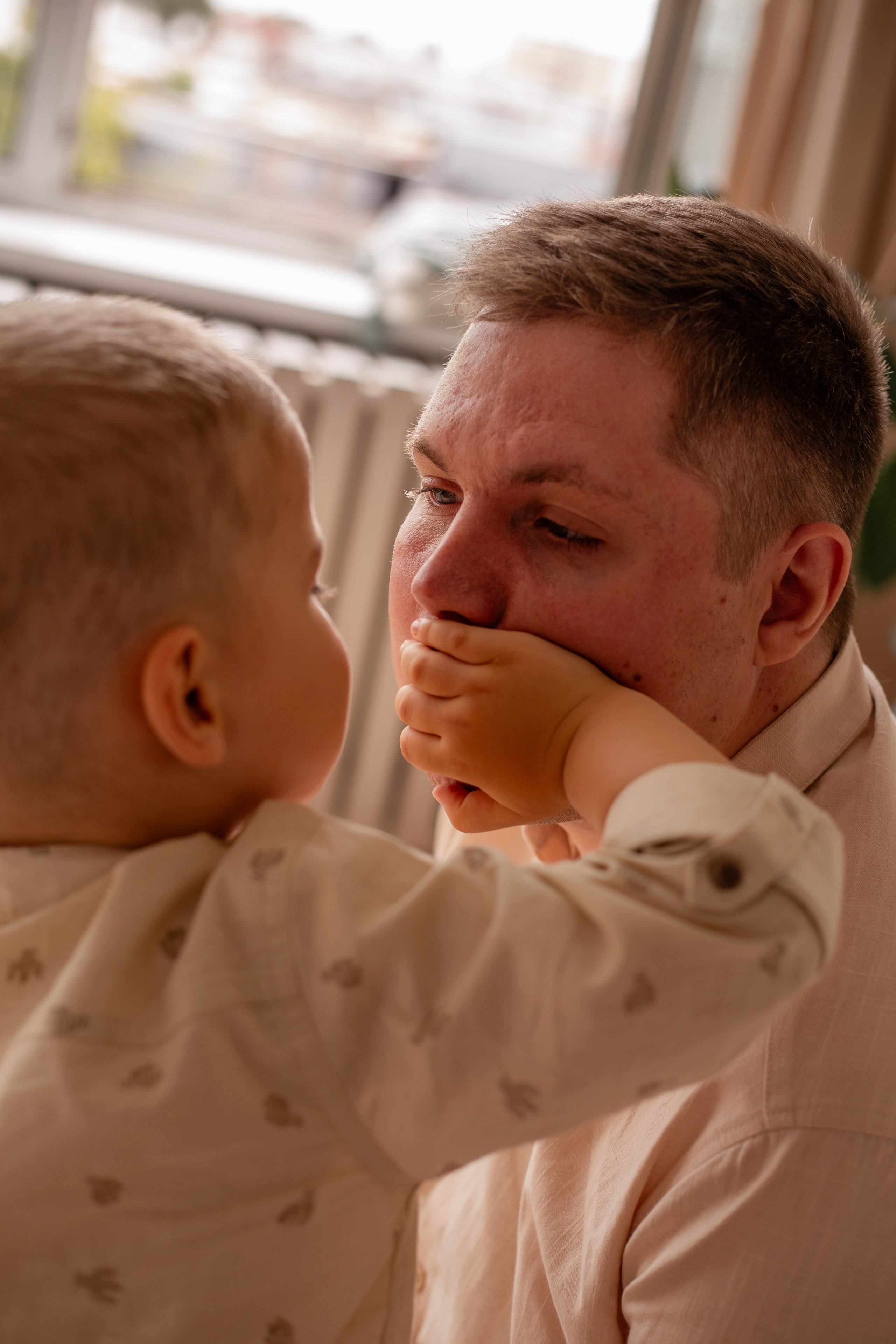 Надежда, Григорий и Ваня с семьёй