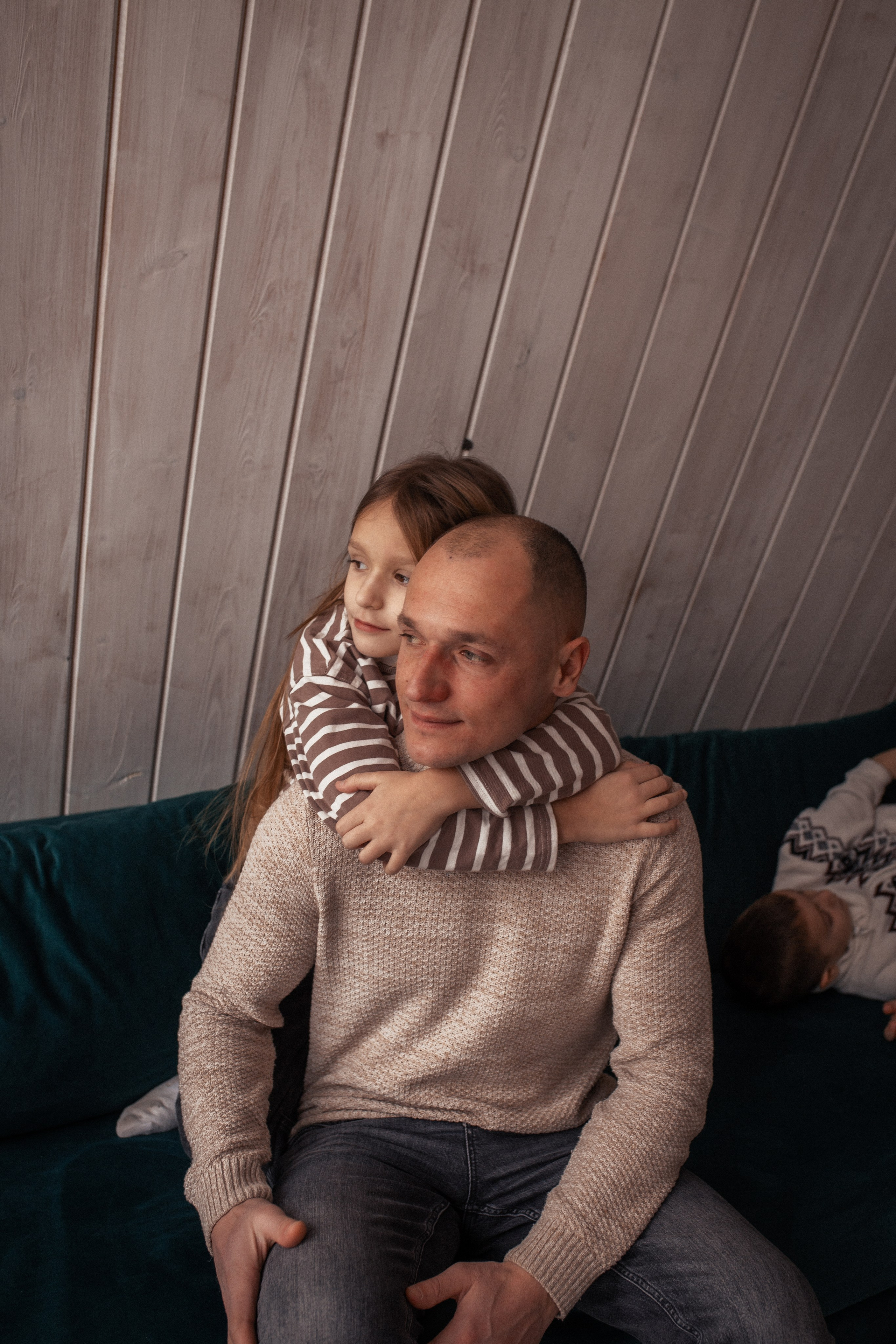 Мария с семьёй