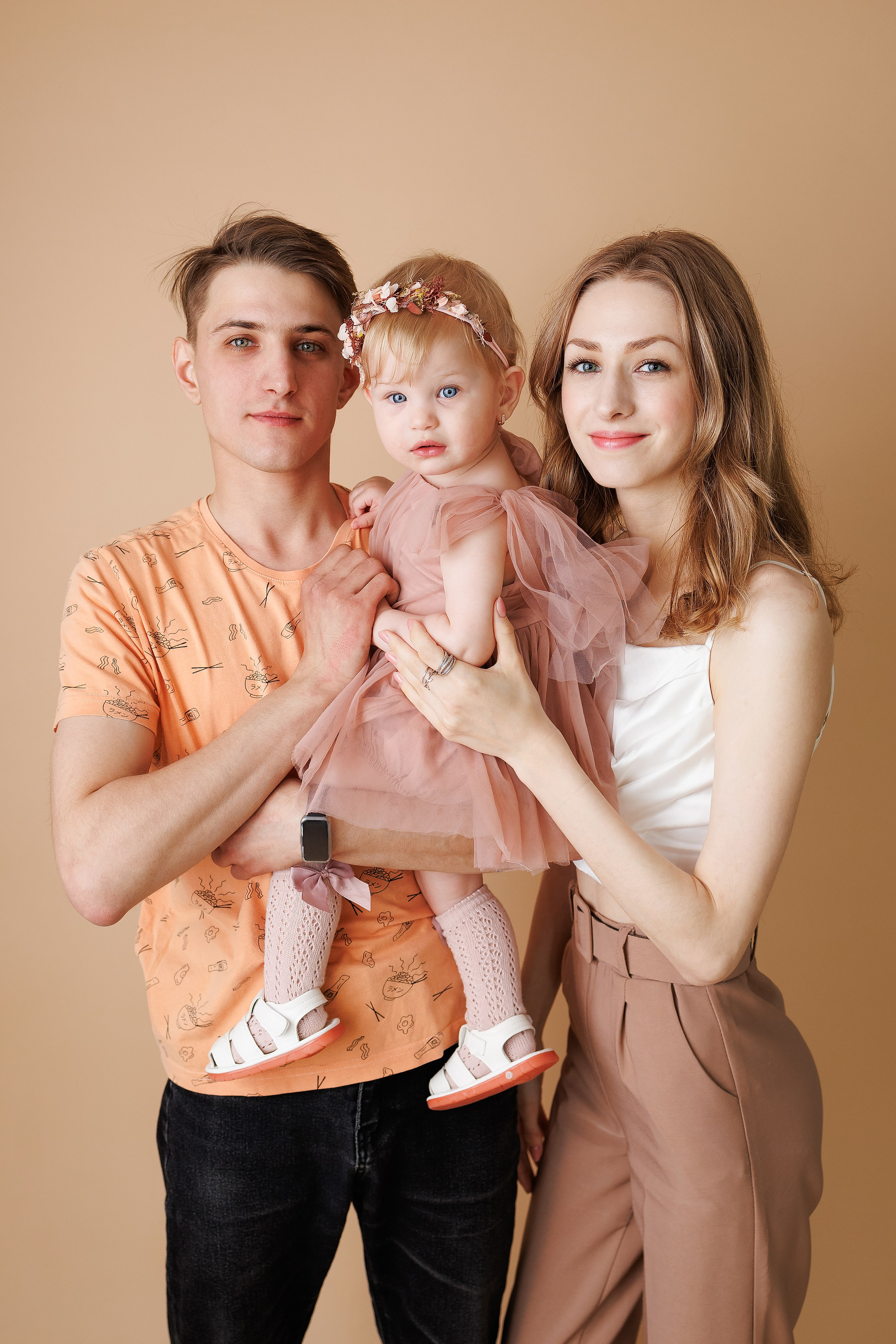 Юлечке 1 годик. Фотограф новорожденный малышей Новосибирск