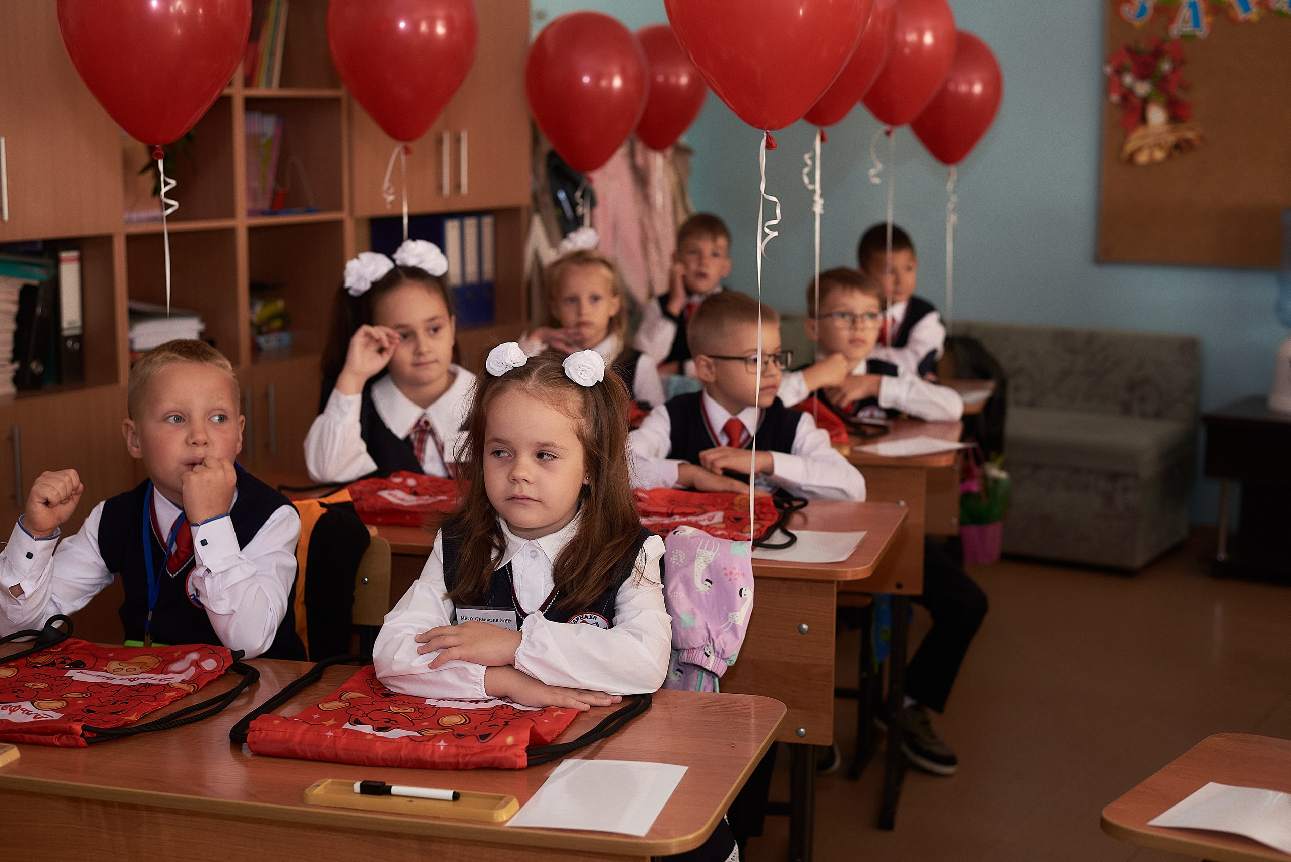 Первый класс. Фотограф Елена Дука. Контент съемка. Семейная фотография