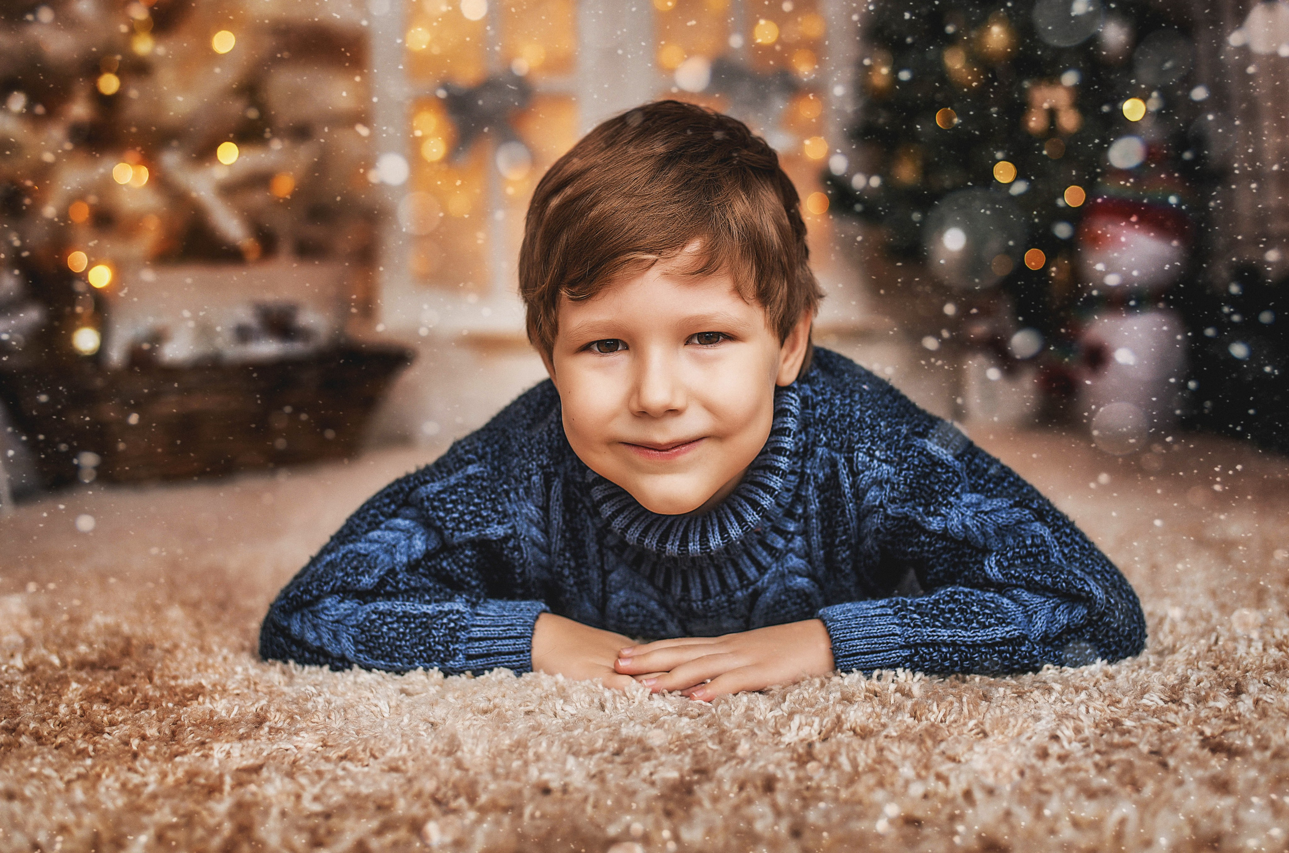 Новогодняя семейная 3. Свадебный, семейный, детский, контент фотограф в Омске Максим Ильин