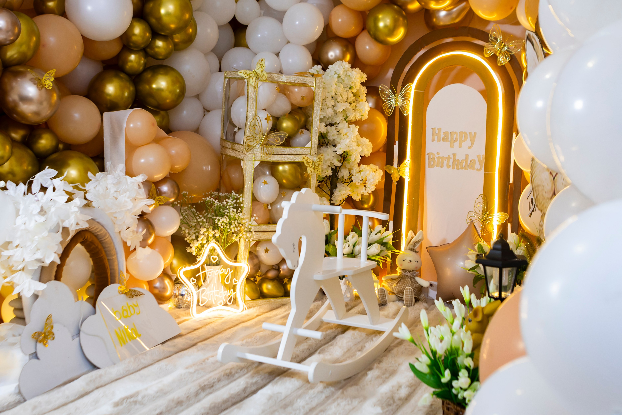 Фотозона Зайчик. Детская фотостудия «Чудо малыш»