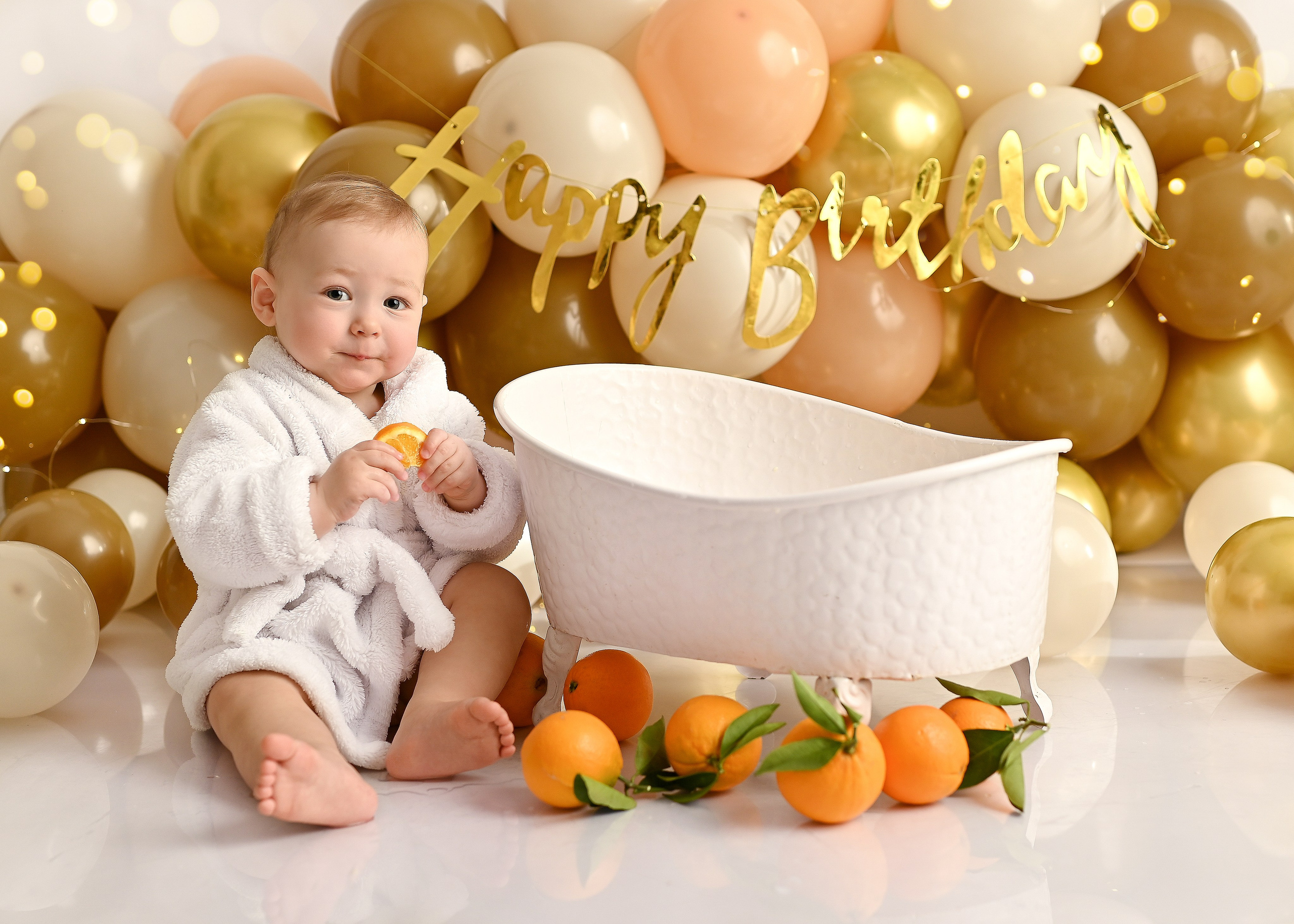 Годики. Фотограф новорождённых малышей в Краснодаре Татьяна Нагорная