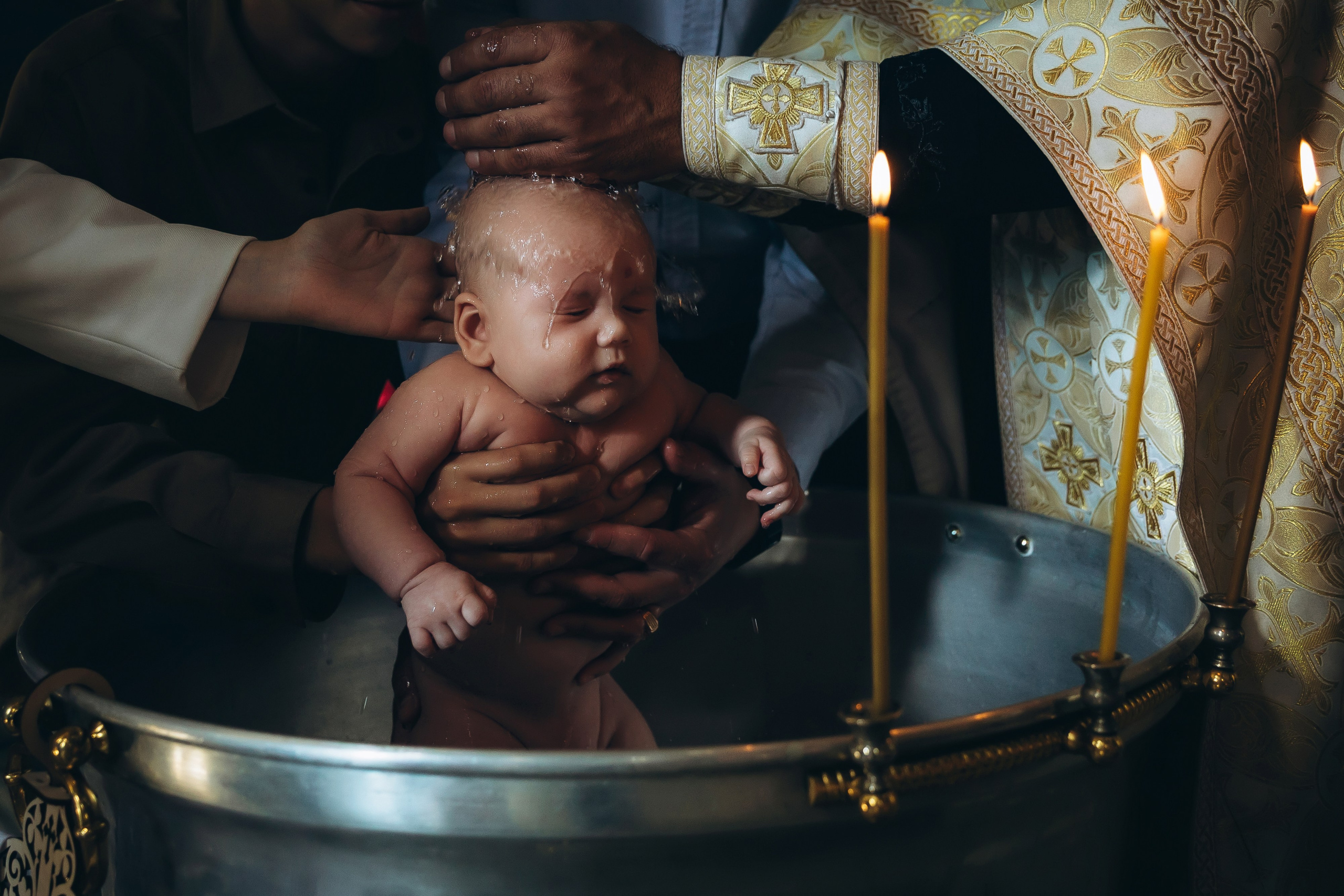 Таинство Крещения Ильи. Фотограф в Краснодаре Алла Потоцкая