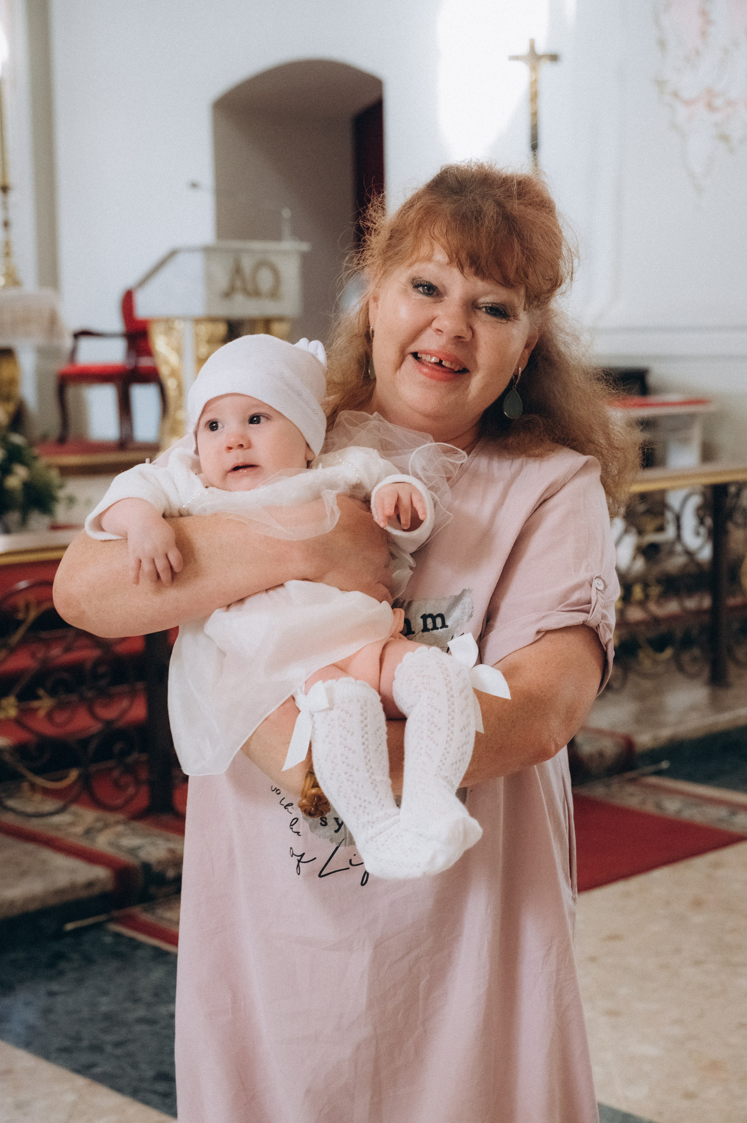 Крещение Василисы Архикафедральный костел Имени Пресвятой Девы Марии. Семейный фотограф в Минске Дарья Дреко