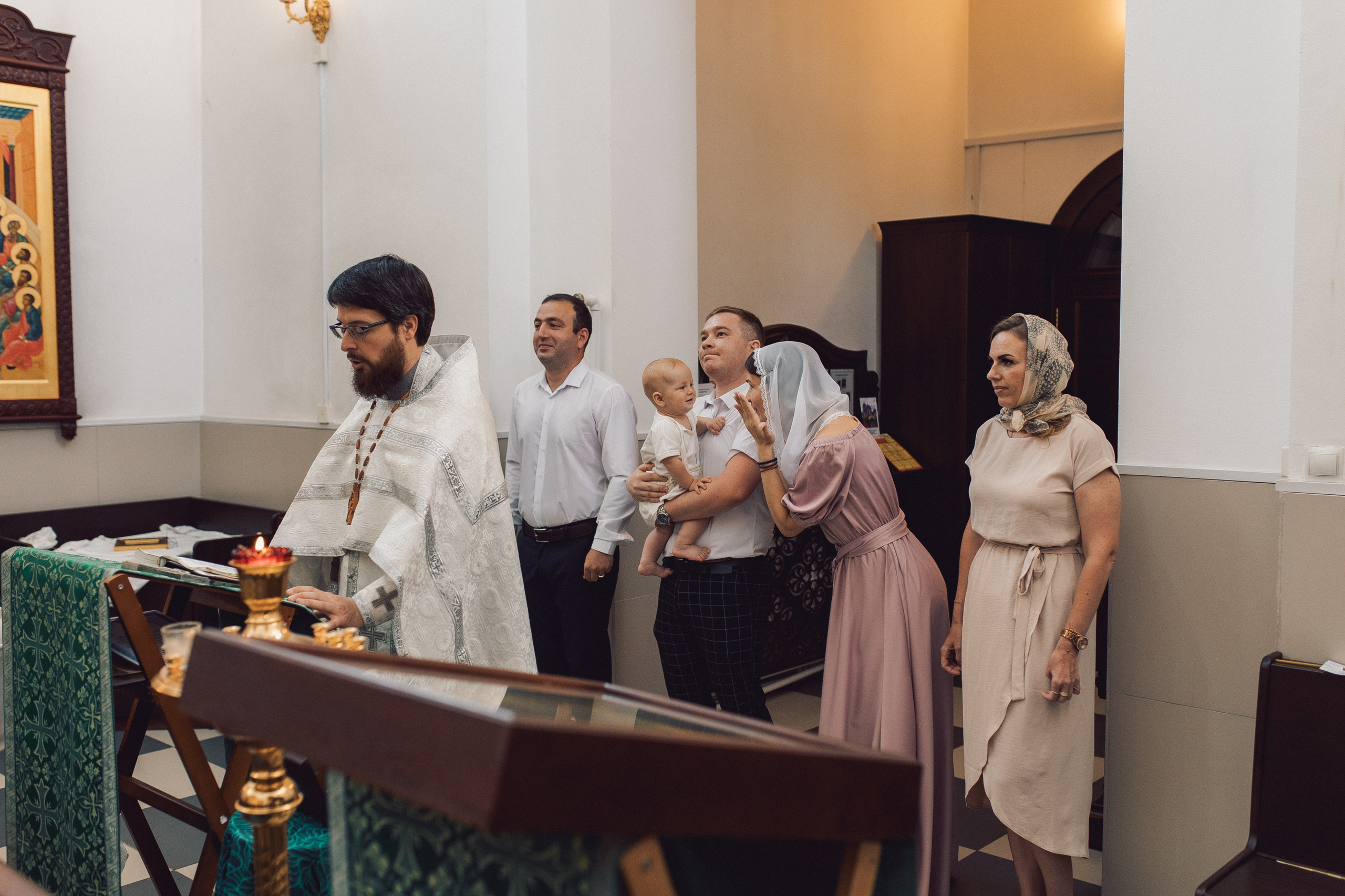 Таинство Крещения в Королеве