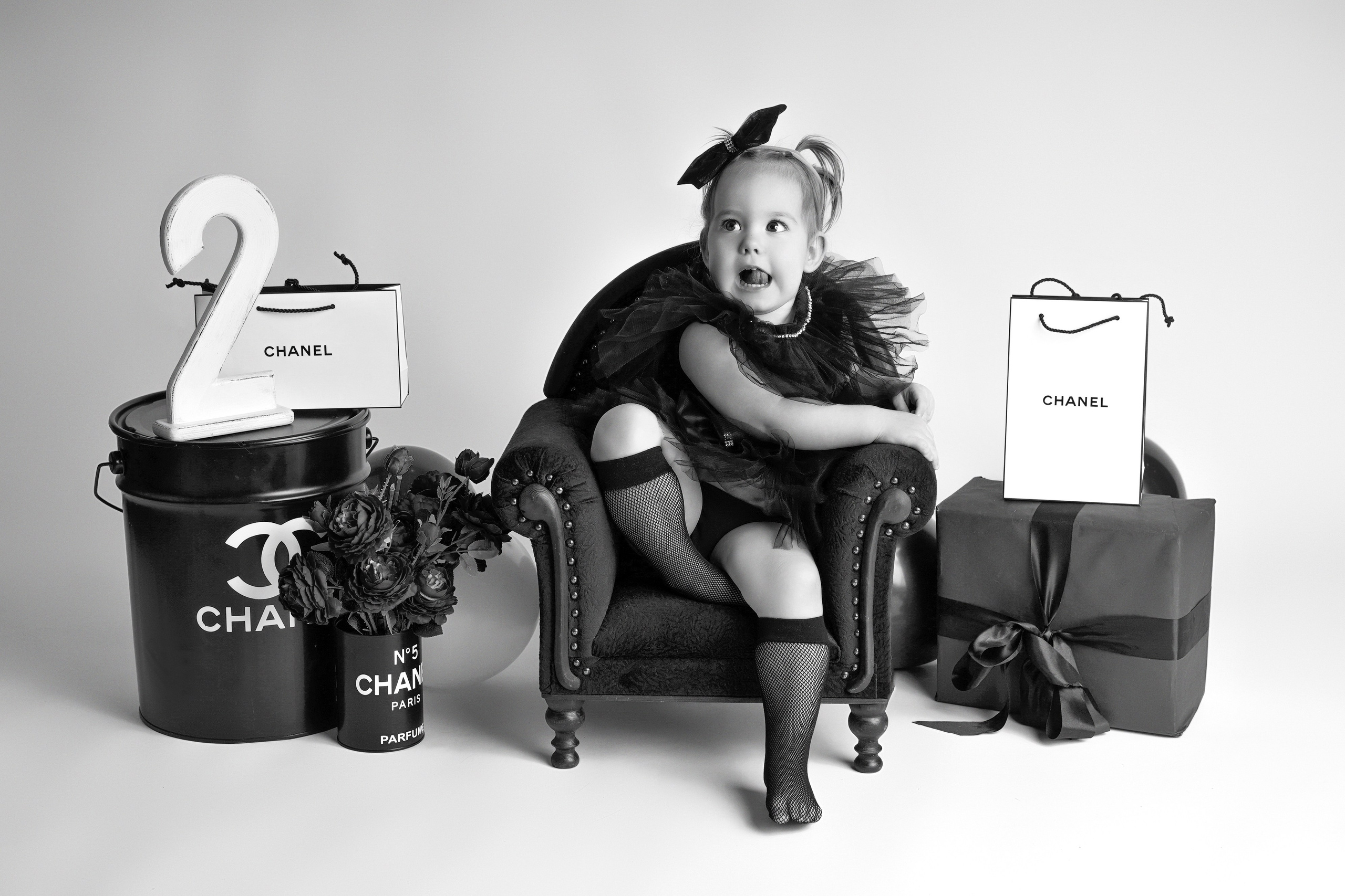 ФОТОСЕССИЯ для маленькой модницы в стиле CHANEL. Фотограф новорожденных беременных в Тюмени Ткачук Татьяна