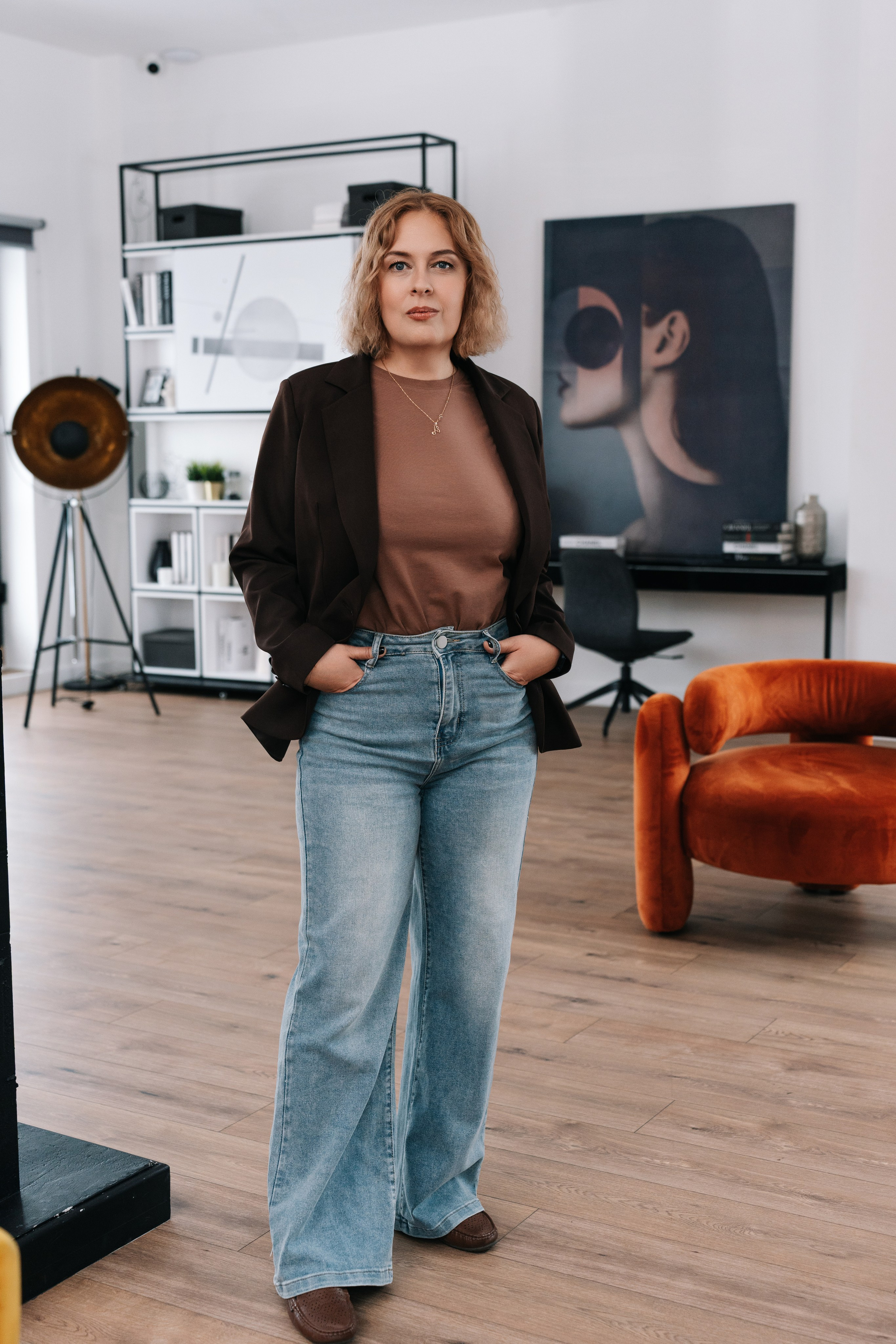 Бизнес фотосессия для сотрудников в фотостудии