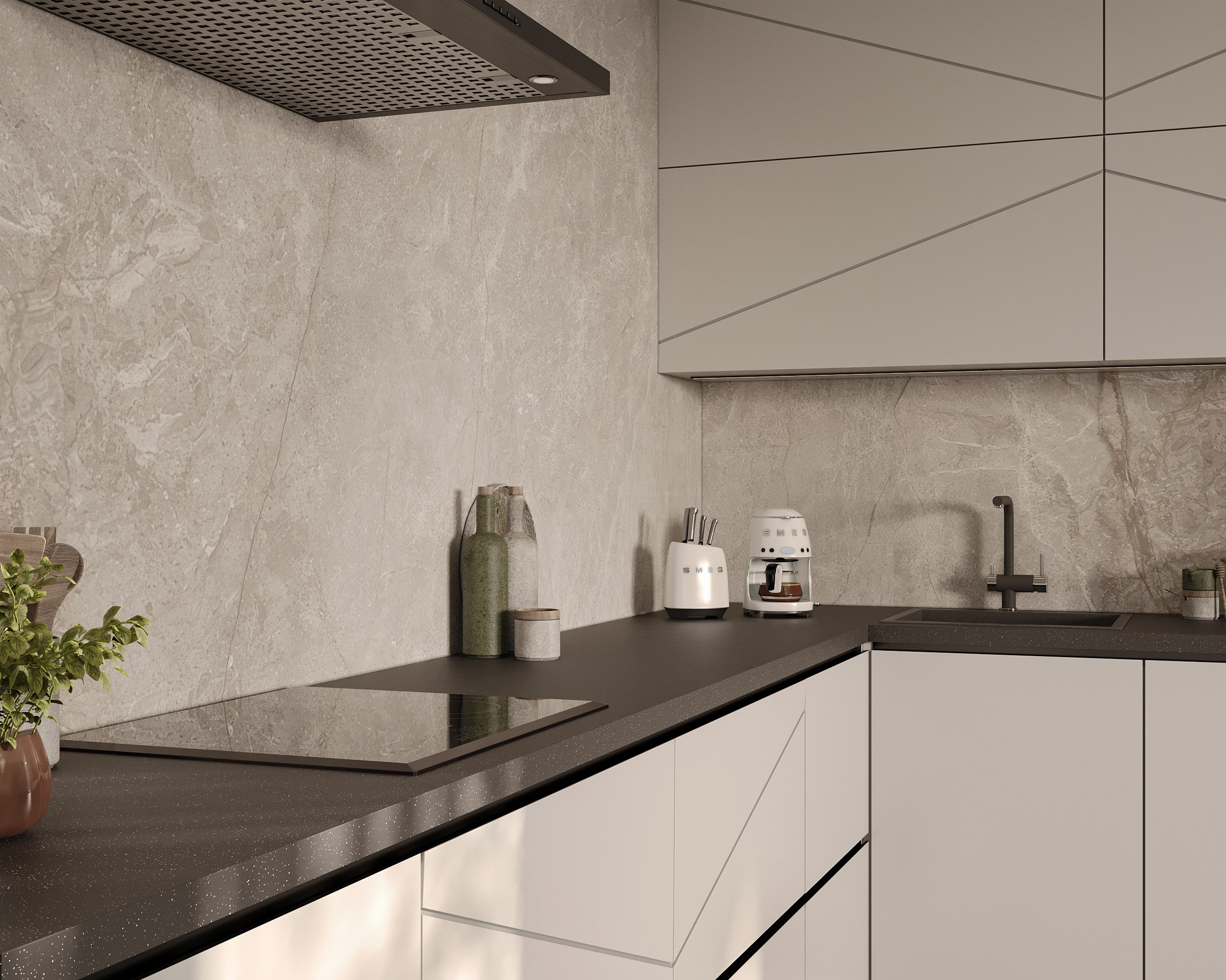 MKR кухонные гарнитуры (предметная 3D визуализация). Королёва Анастасия | 3D визуализатор