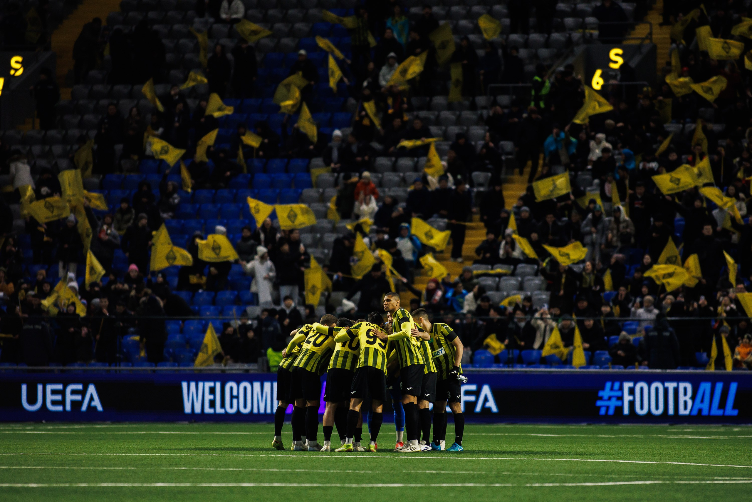 UEFA Champions League 25/26 Kairat — Olympiacos. Photographer Danil Aykin