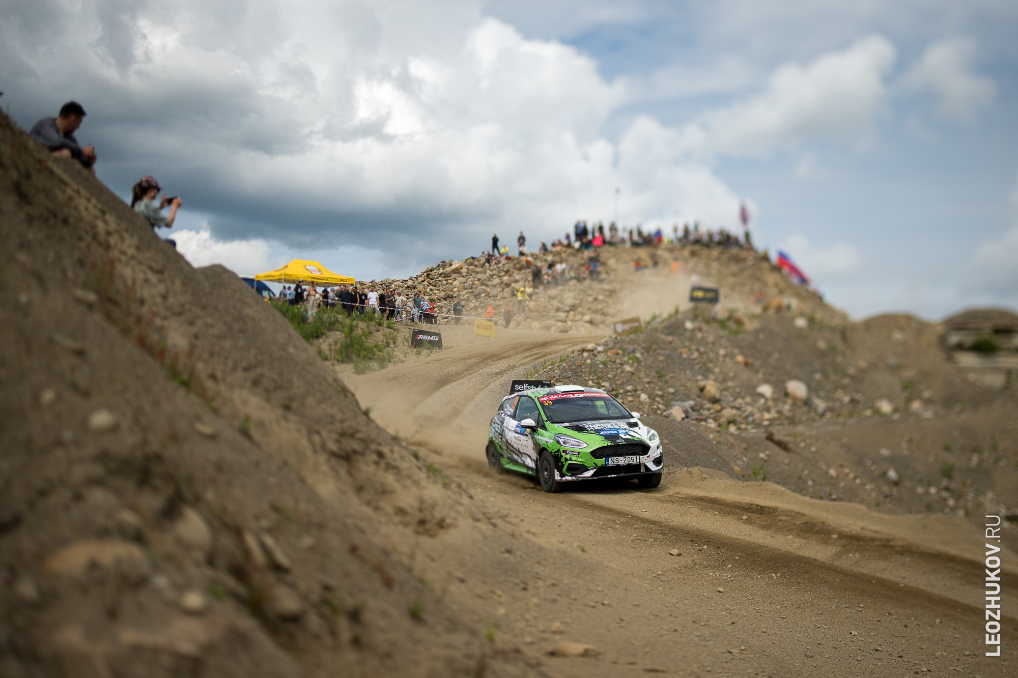 White nights rally 2025. Sports photographer Leonid Zhukov