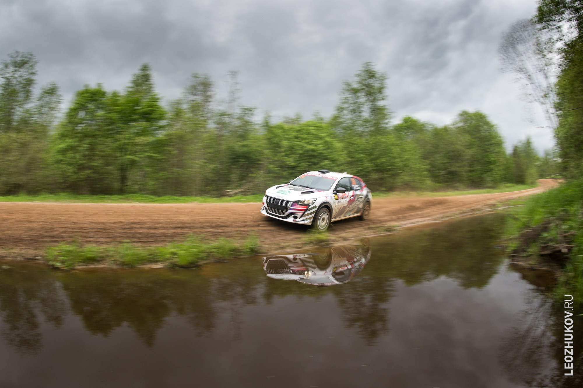 Rally Pushkinskie gory 2025. Sports photographer Leonid Zhukov