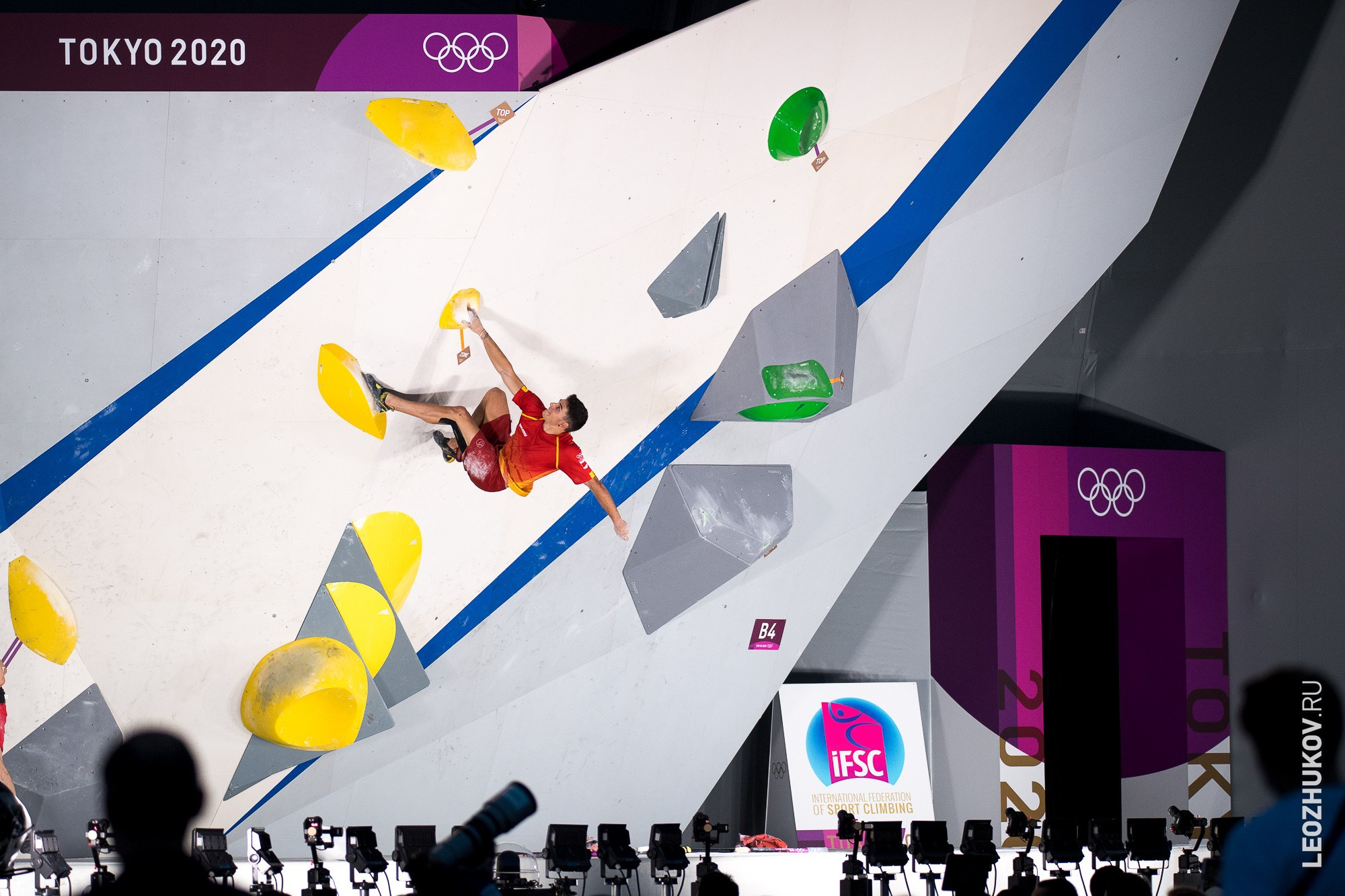 Tokyo-2020 Olympic games. Sports photographer Leonid Zhukov