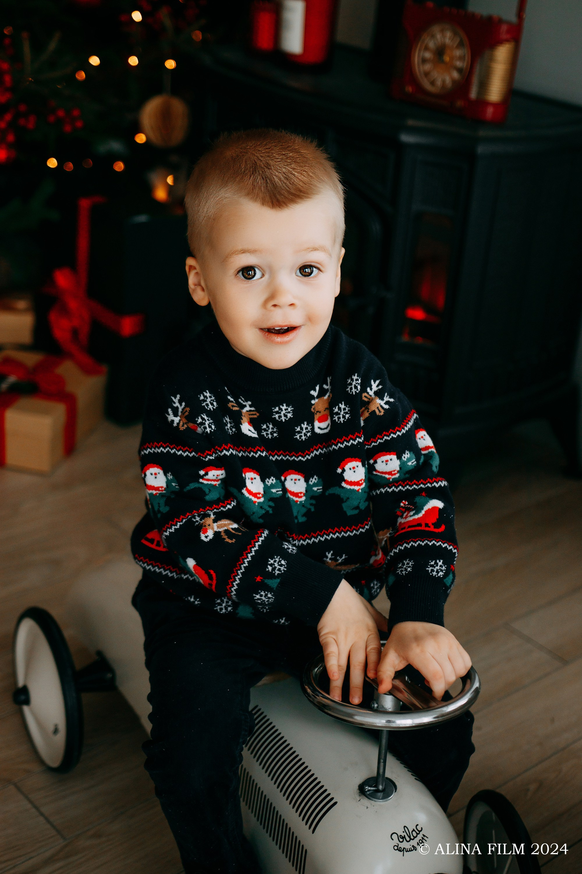 Новогодняя семейная фотосессия. Фотограф в Санкт-Петербурге Alina Film