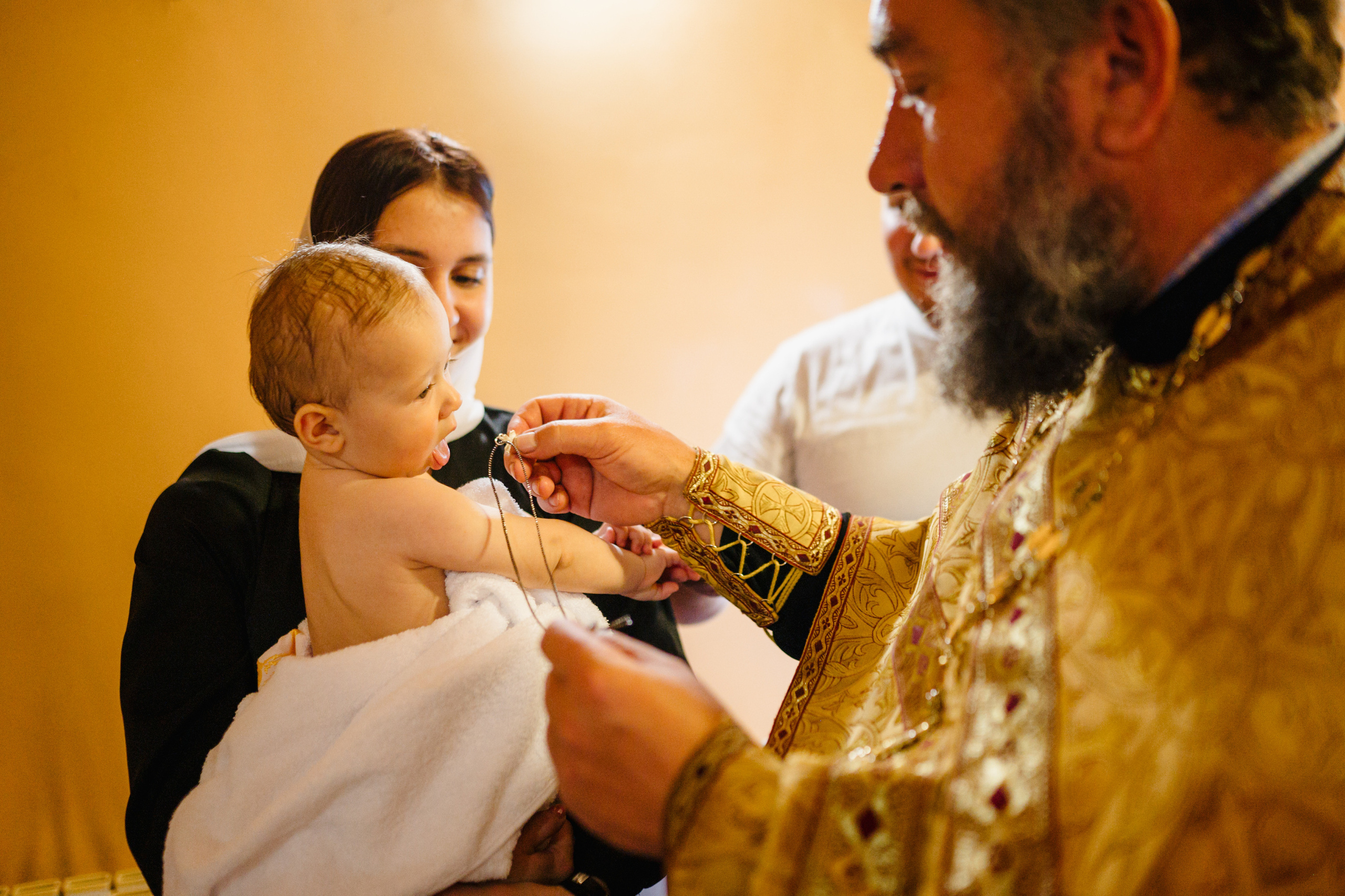 Крещение в Ильинской церкви