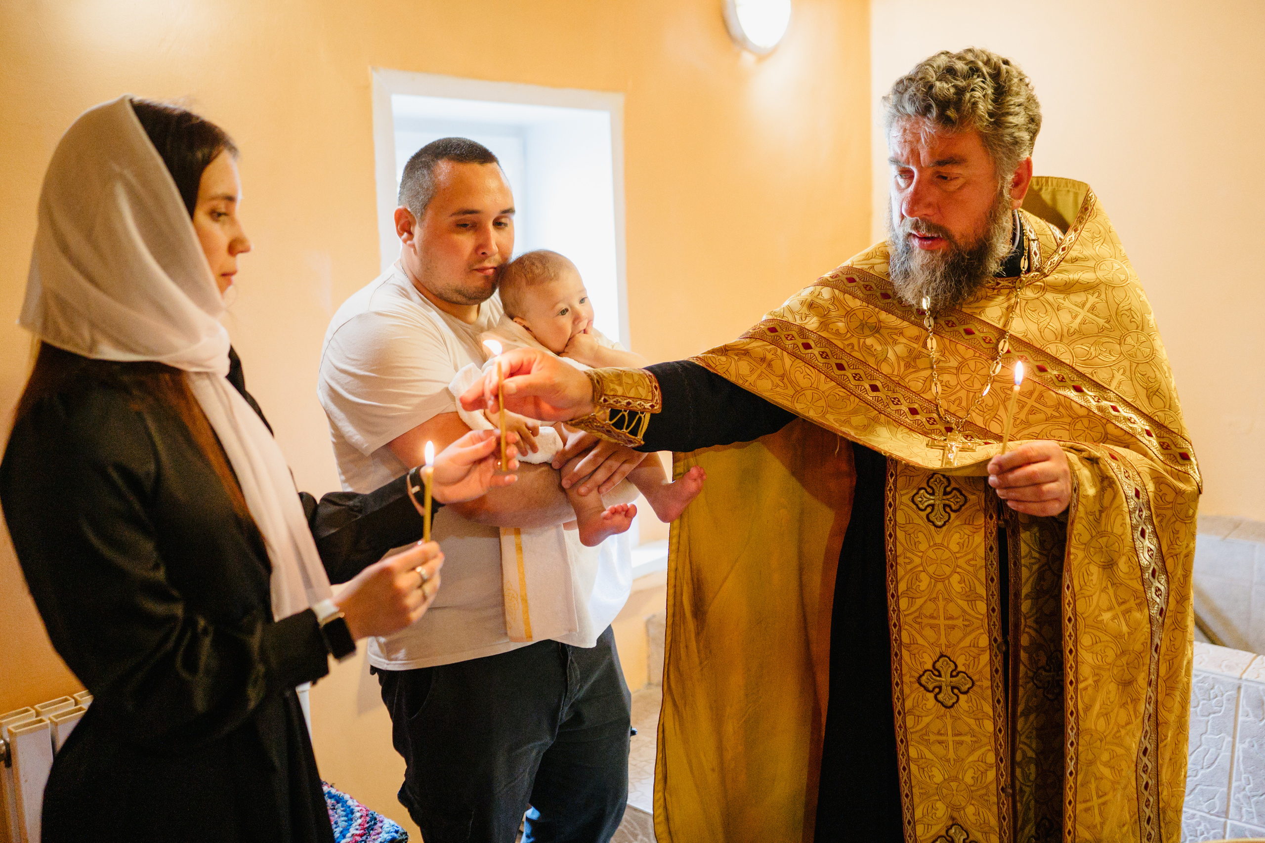 Крещение в Ильинской церкви
