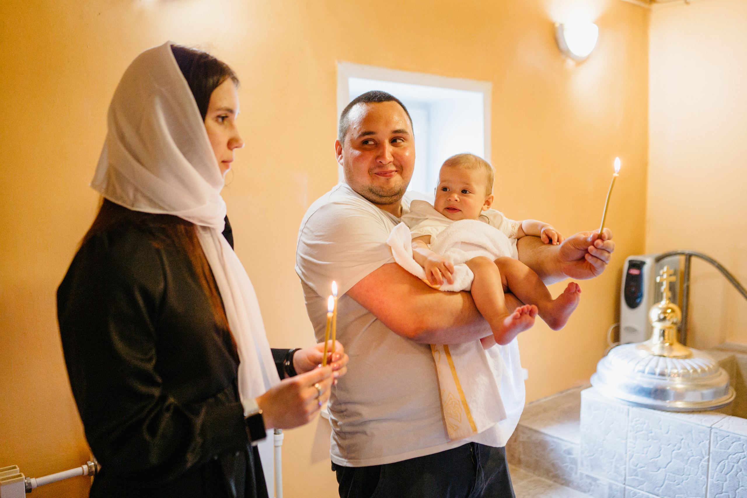 Крещение в Ильинской церкви