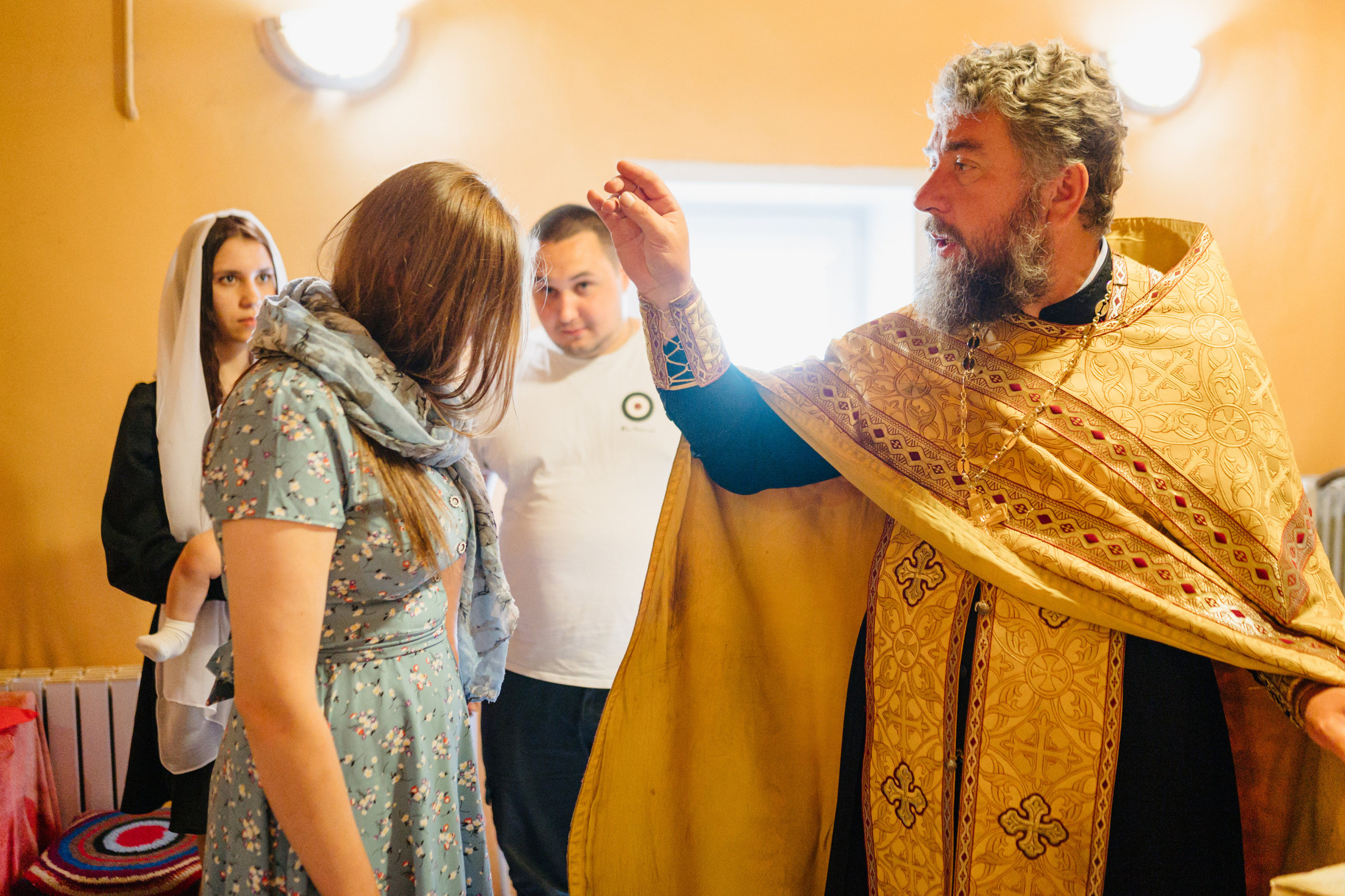 Крещение в Ильинской церкви