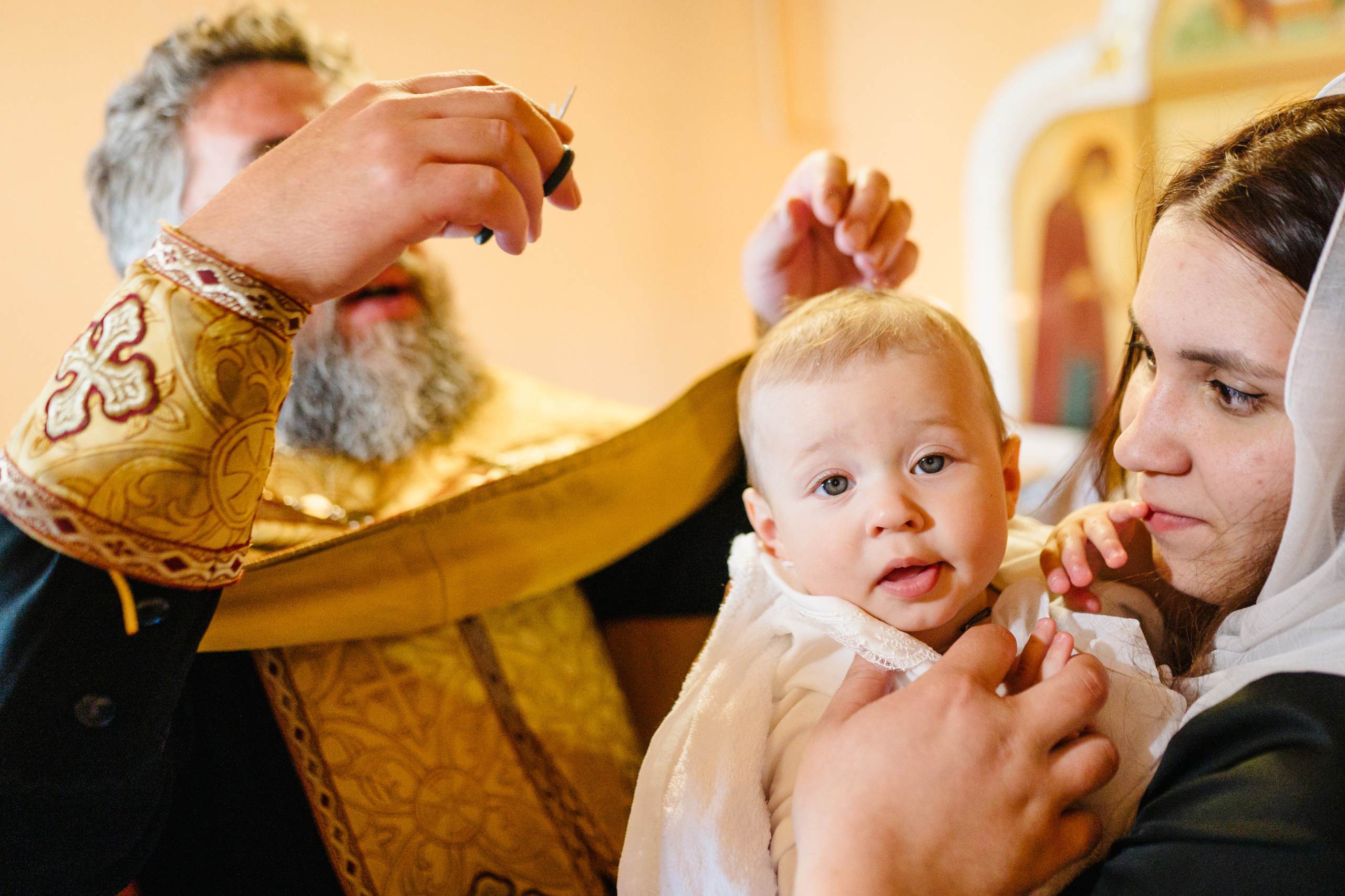 Крещение в Ильинской церкви