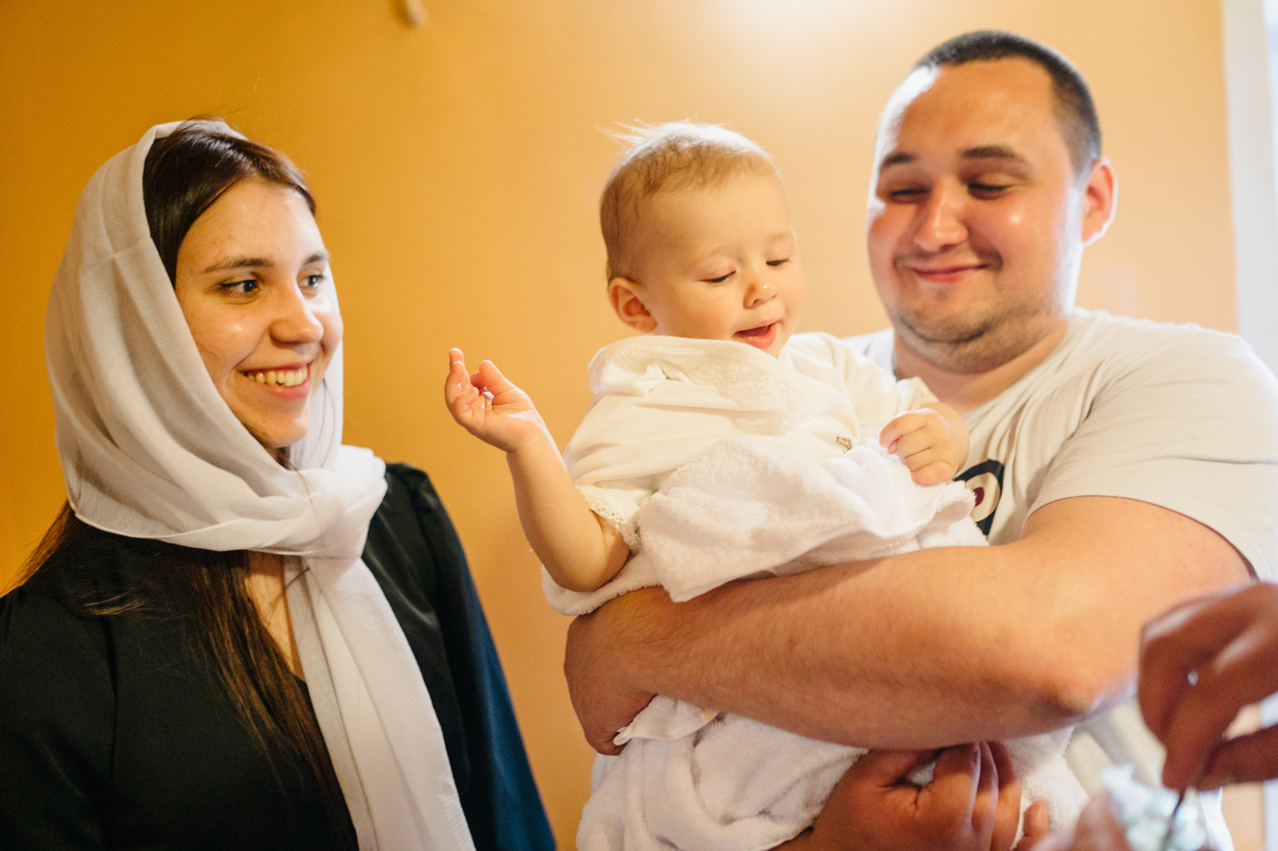 Крещение в Ильинской церкви