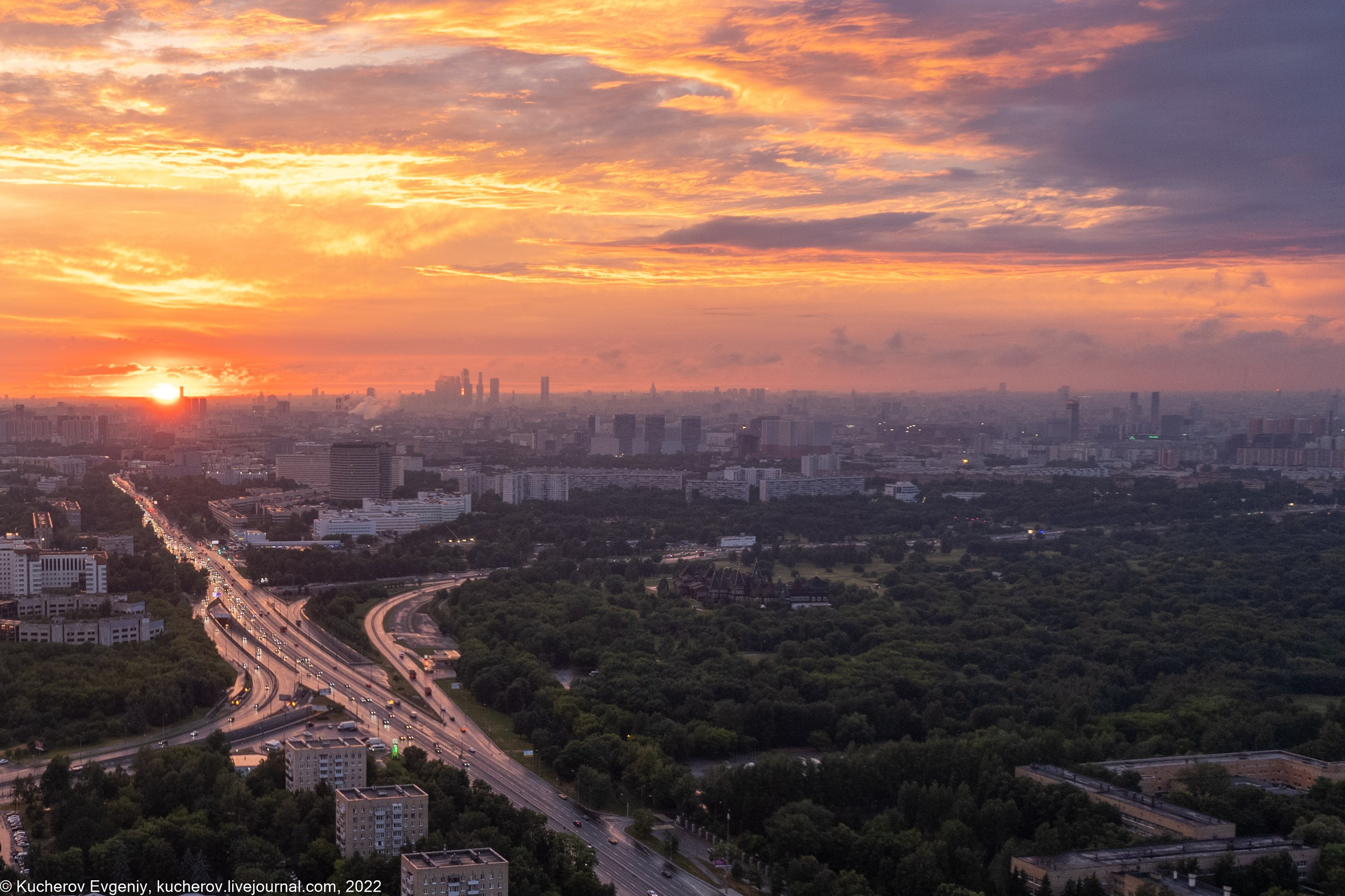 Закат. Кучеров Евгений. Фотограф