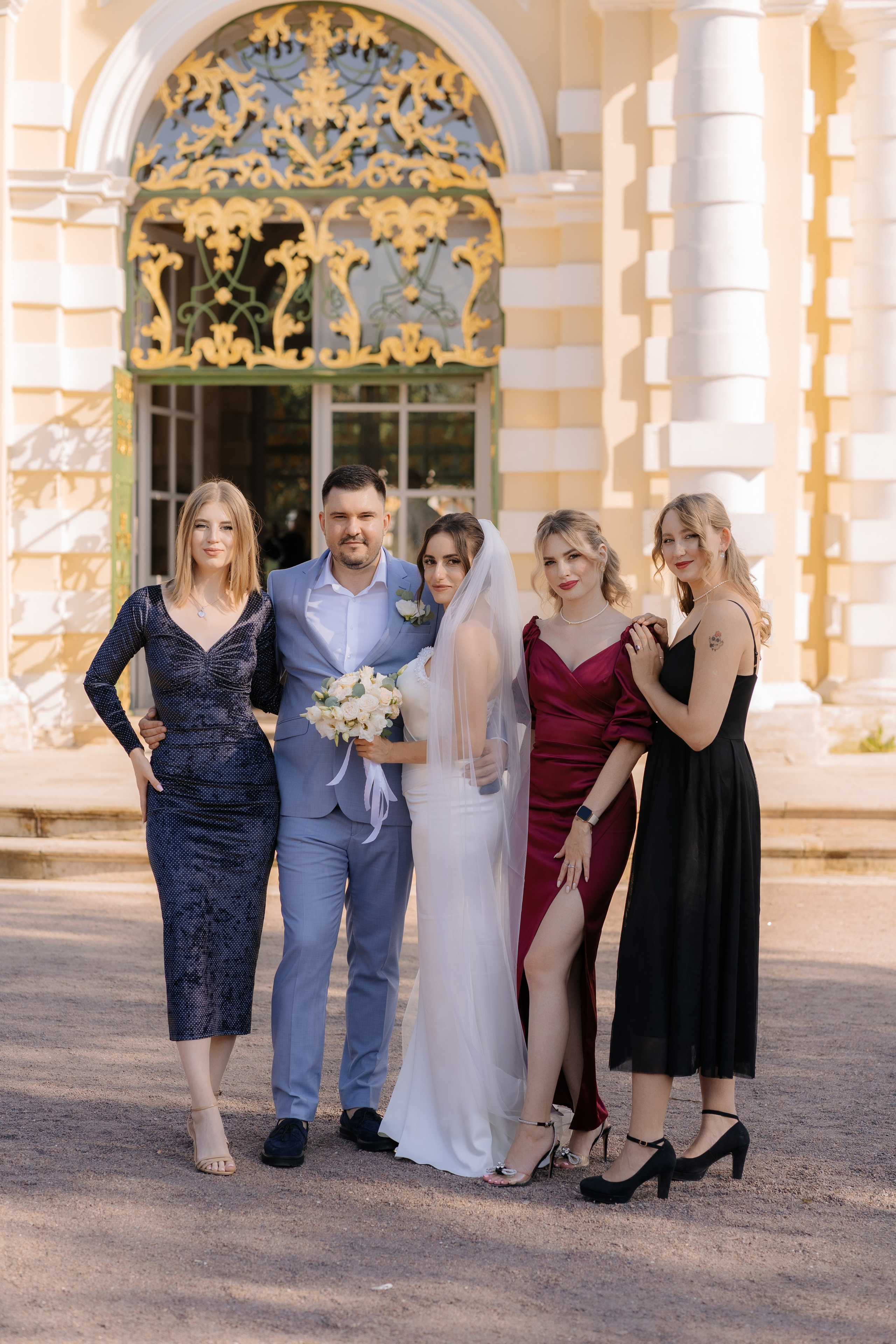 Свадебная фотосессия в Москве, парк Кусково. Свадебный фотограф в Москве Анна Полушина