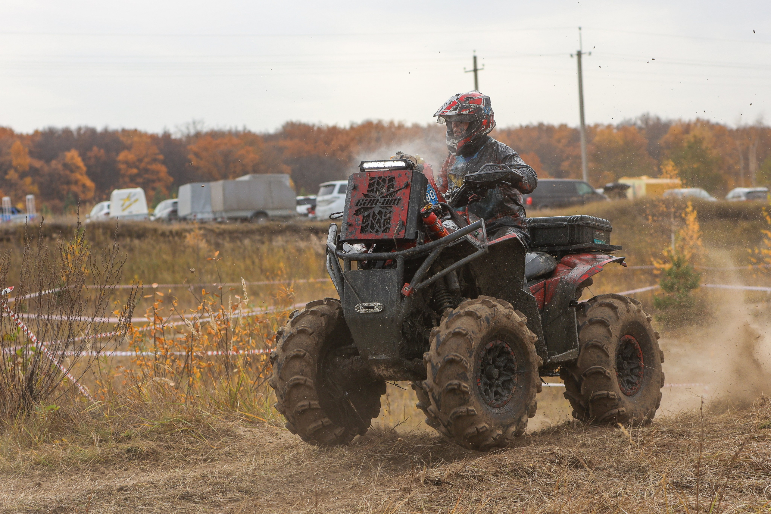 Гонки на квадроциклах Грязевое кольцо. Спортивный фотограф в Самаре