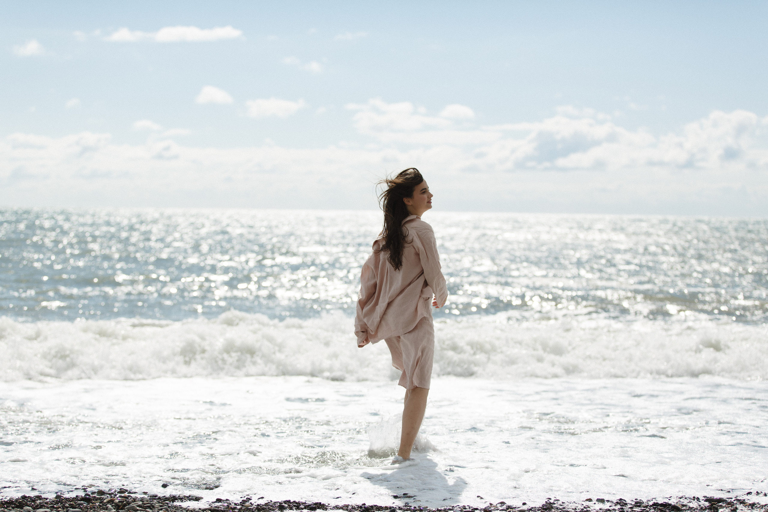 Осенняя морская фотосессия. Семейный и детский фотограф в Краснодаре Миронова Евгения