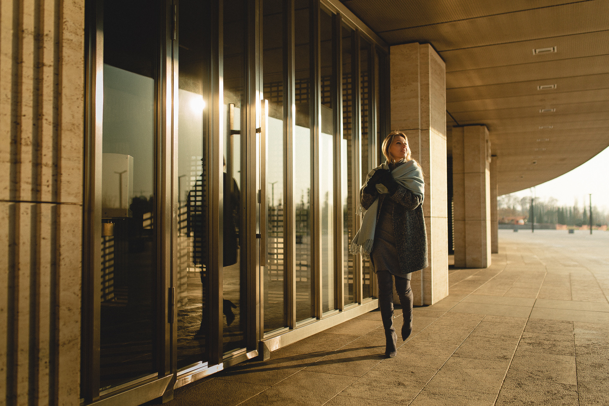 Съёмка на рассвете в парке. Семейный и детский фотограф в Краснодаре Миронова Евгения