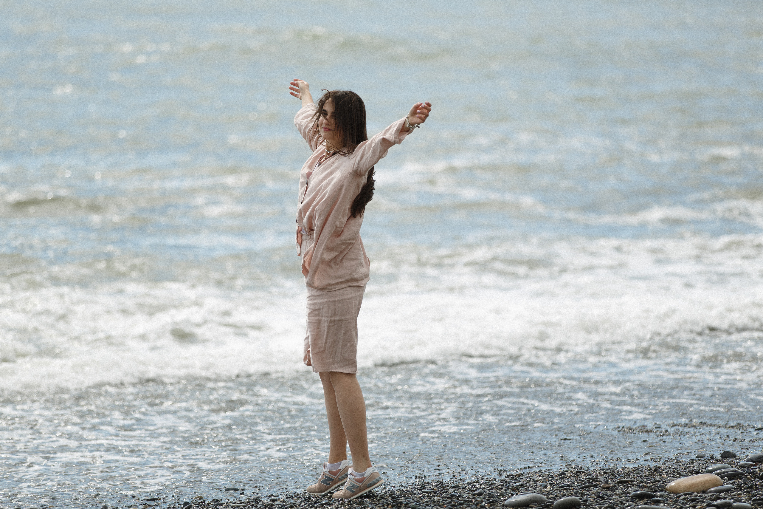 Осенняя морская фотосессия. Семейный и детский фотограф в Краснодаре Миронова Евгения