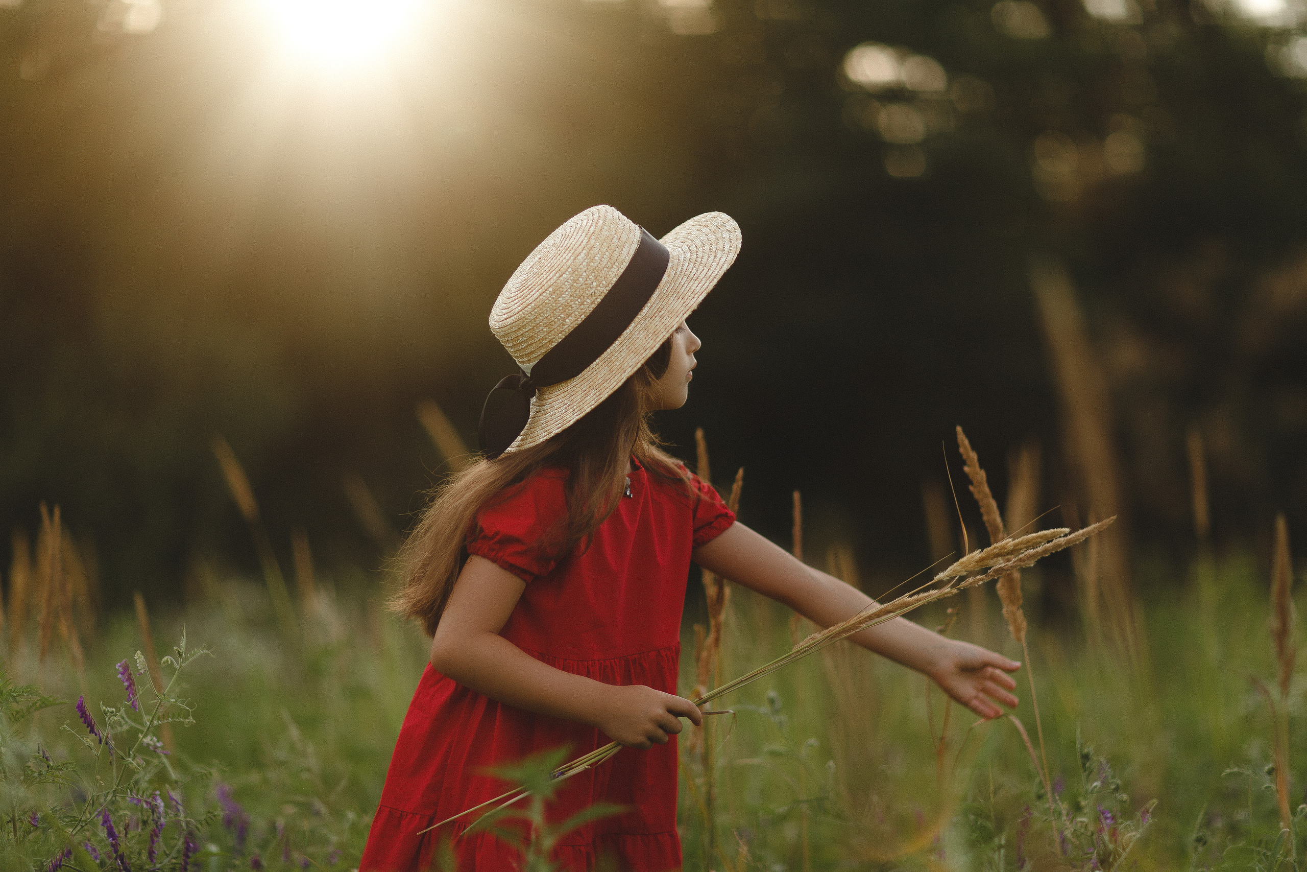 Фотосессия в пшеничных полях. Семейный и детский фотограф в Краснодаре Миронова Евгения
