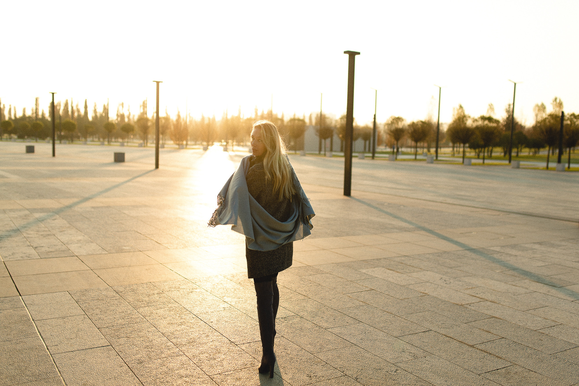 Съёмка на рассвете в парке. Семейный и детский фотограф в Краснодаре Миронова Евгения