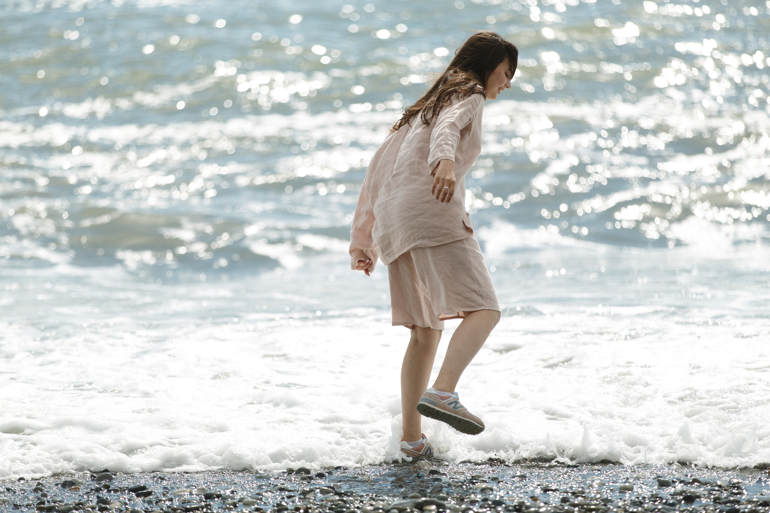 Осенняя морская фотосессия. Семейный и детский фотограф в Краснодаре Миронова Евгения