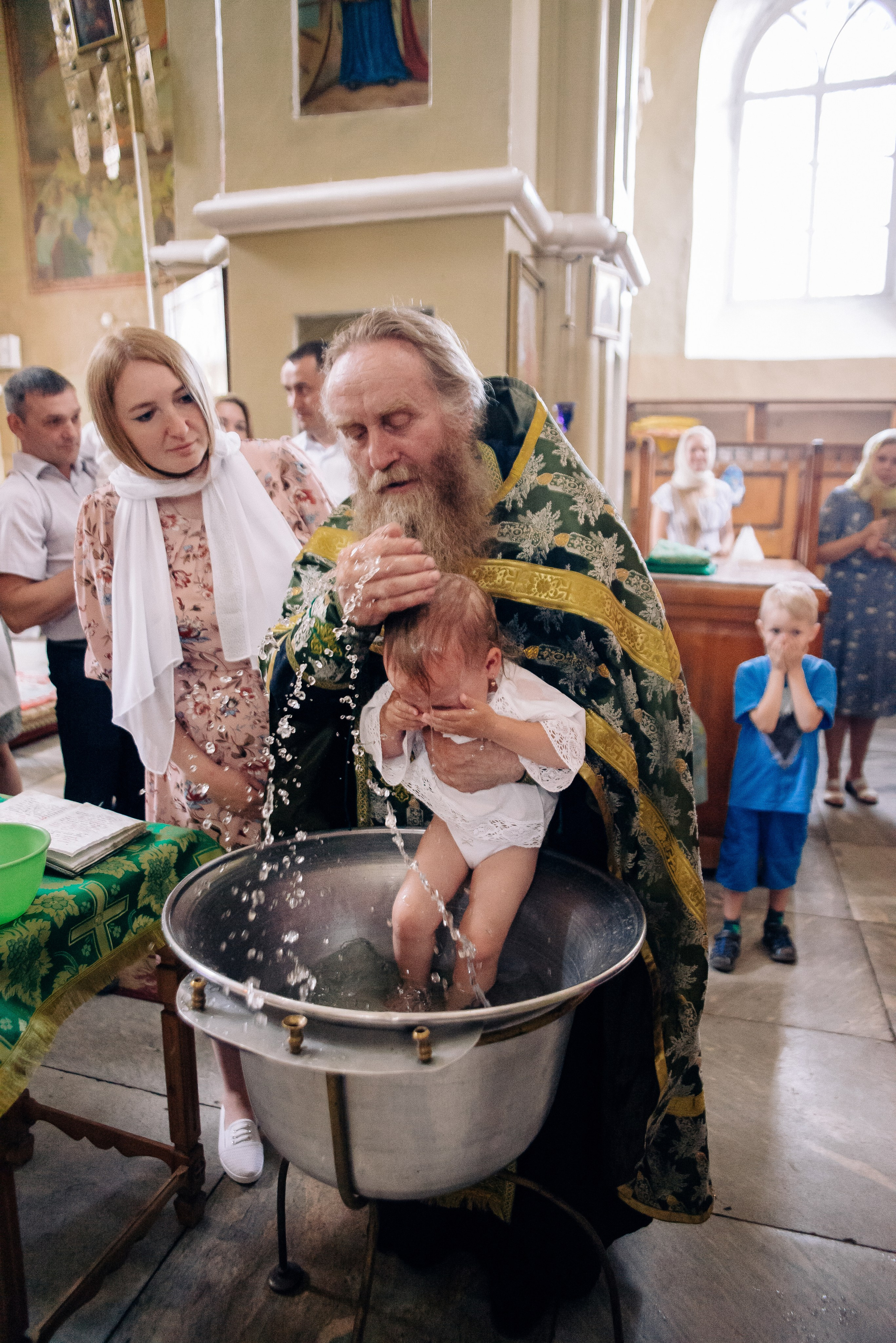 Таинство крещения Маргариты и Ивана. Фотограф — МАРИЯ МЕДВЕДЕВА